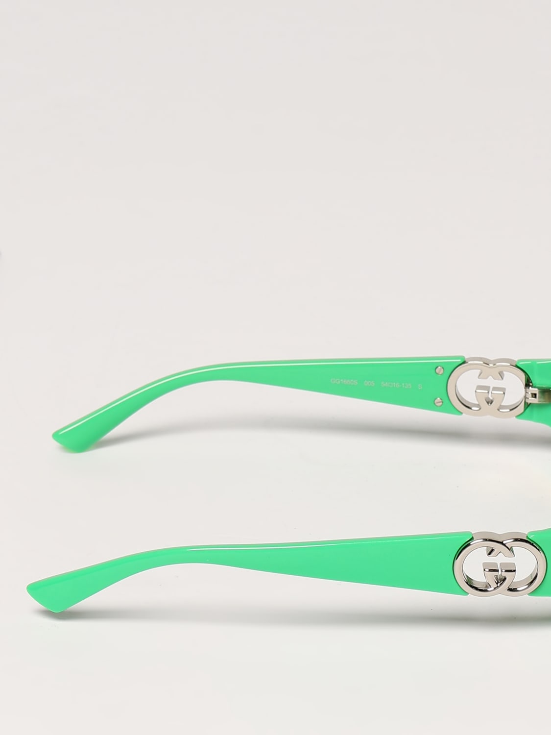 GUCCI SUNGLASSES: Sunglasses woman Gucci, Green - Img 4