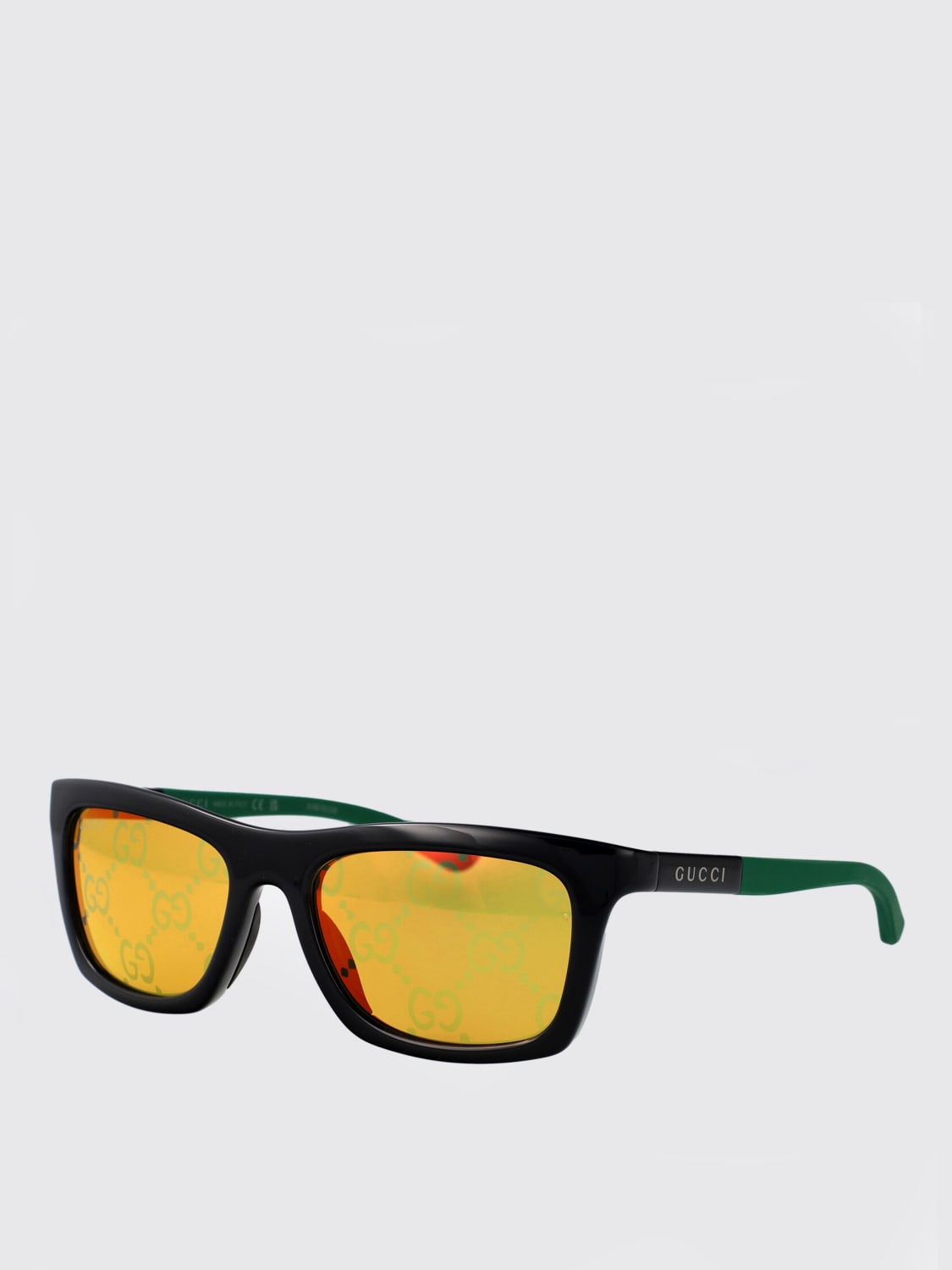 GUCCI SUNGLASSES: Sunglasses men Gucci, Black 1 - Img 1