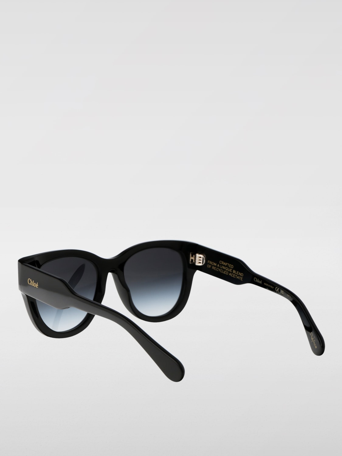 CHLOÉ SUNGLASSES: Sunglasses woman ChloÉ, Black - Img 3