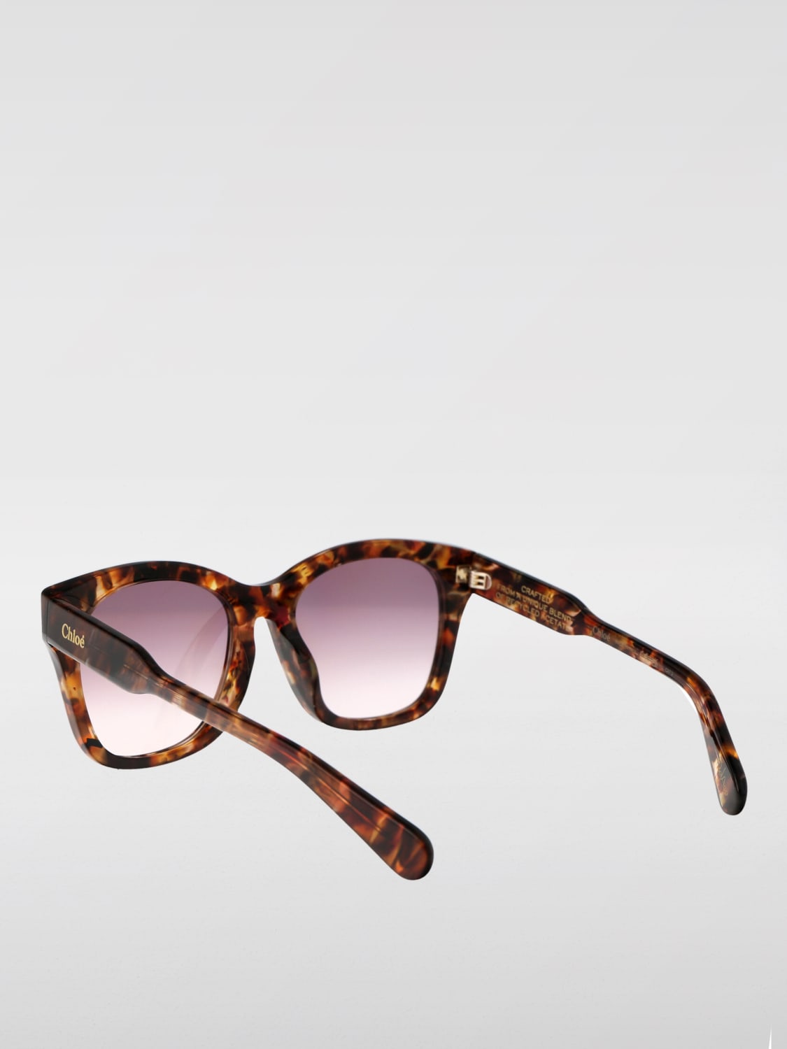 CHLOÉ SUNGLASSES: Sunglasses woman ChloÉ, Brown - Img 3