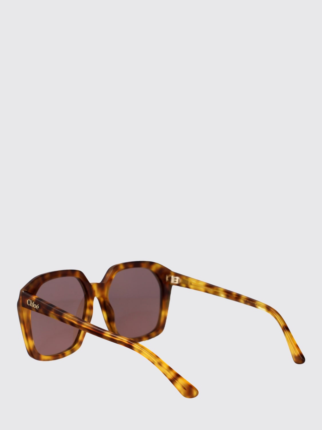 CHLOÉ SUNGLASSES: Sunglasses woman ChloÉ, Brown - Img 3