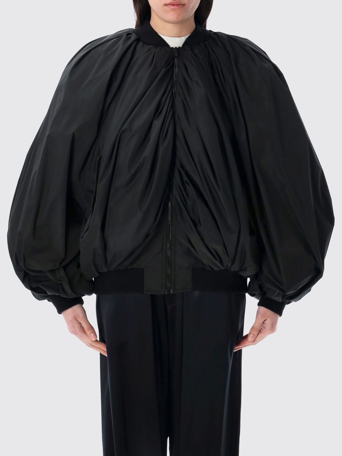 ジャケット BALENCIAGA Women Jackets 831515TRO06 1000 BLACK BALENCIAGA: Jacket woman - Black | Balenciaga jacket