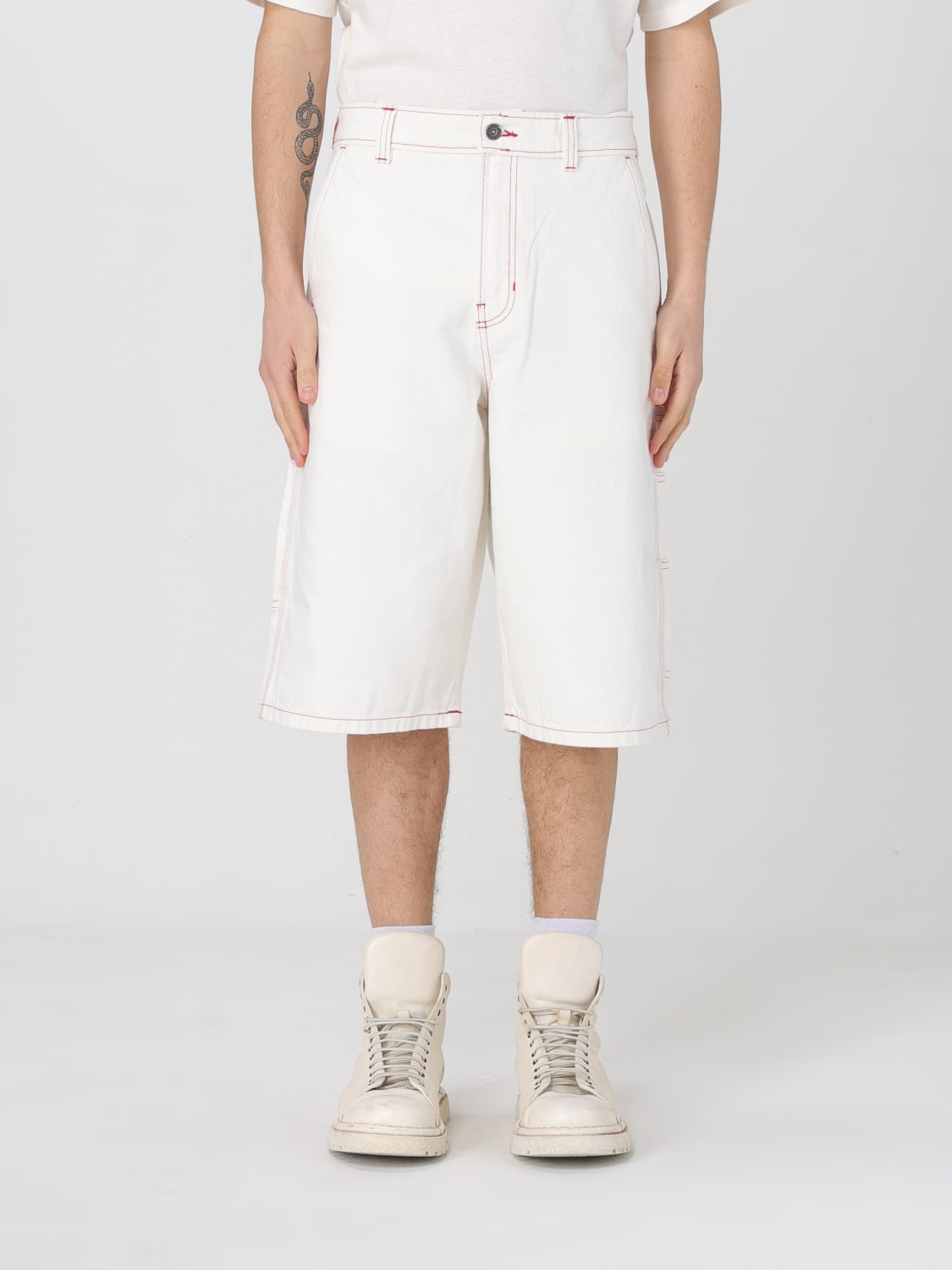 DICKIES SHORTS: Short men Dickies, White - Img 1