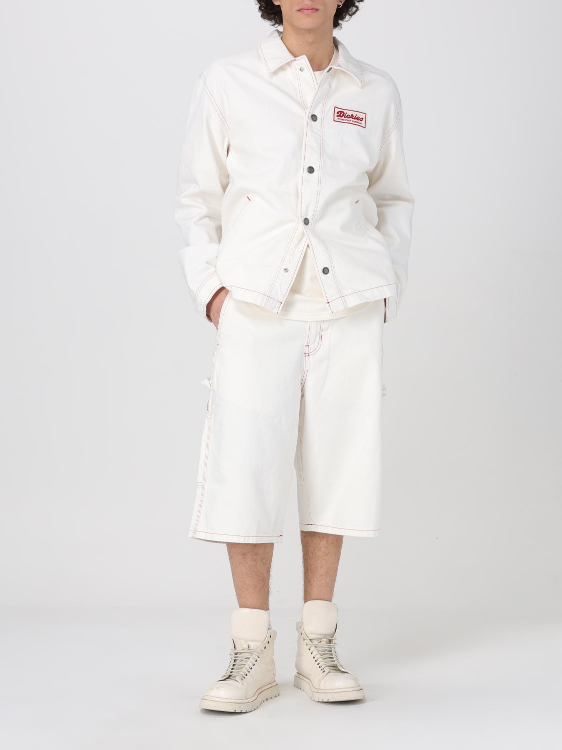 ハーフ・ショートパンツ DICKIES Men Short White DK0A4ZAS C481 DICKIES: Short men - White | Dickies short DK0A4ZAS online