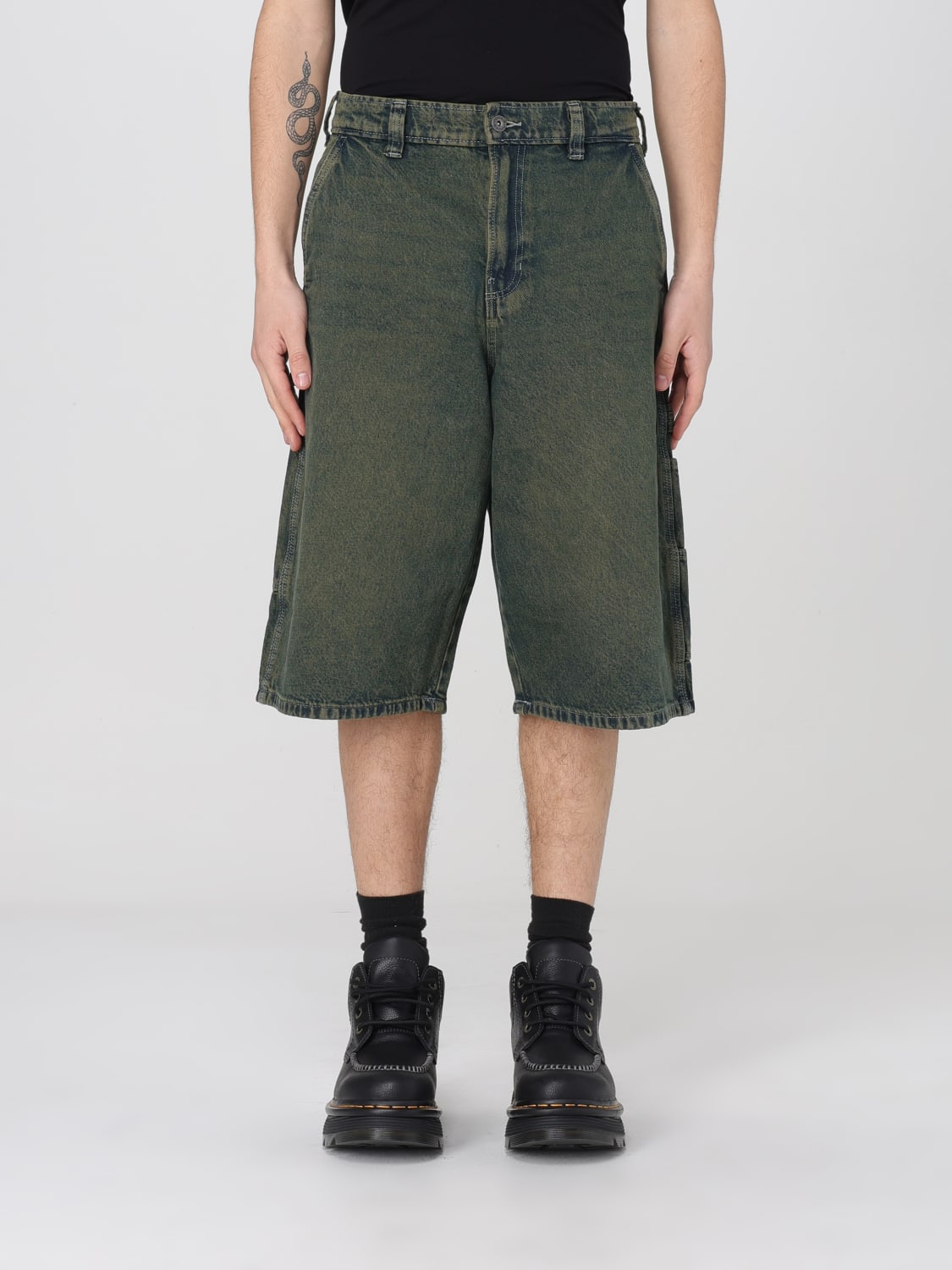 DICKIES SHORTS: Short men Dickies, Green - Img 1