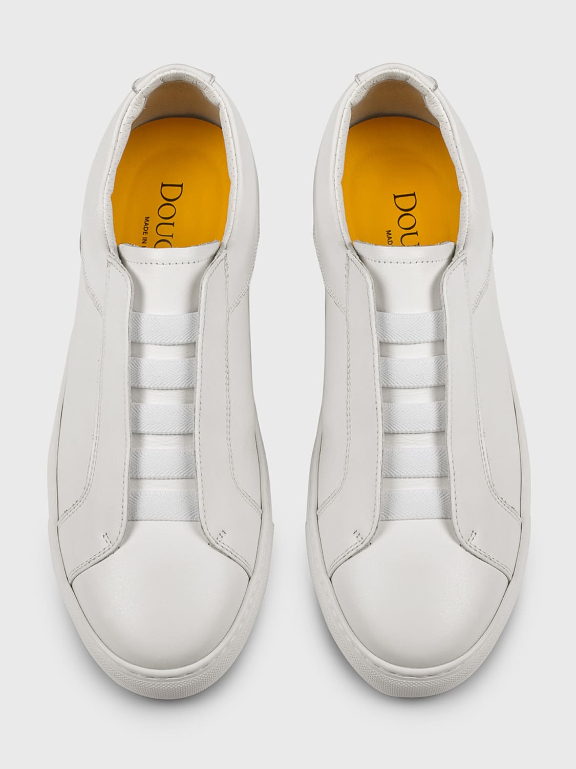 スニーカー DOUCAL'S Men Sneakers White DU3407ROGEUF214 IW00 Men's leather sneaker | white - Doucal's
