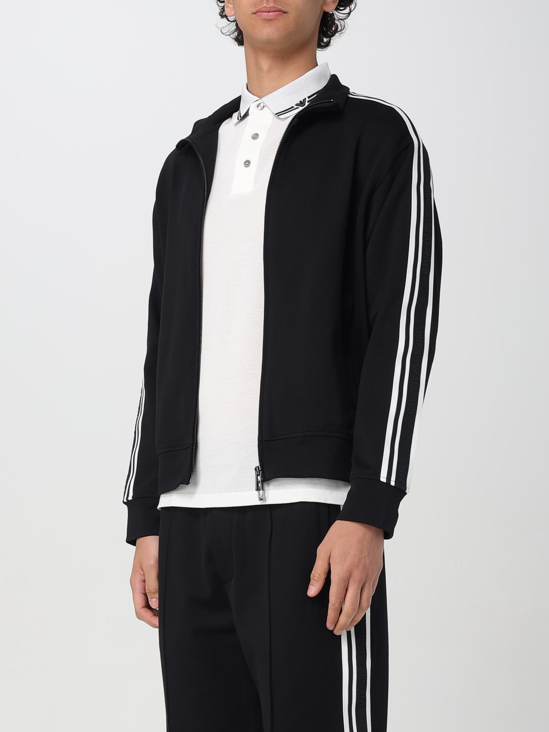 EMPORIO ARMANI EM001110AF13488UC001 関税送料込 セーター ジャカードシェニール パターン | Emporio Armani