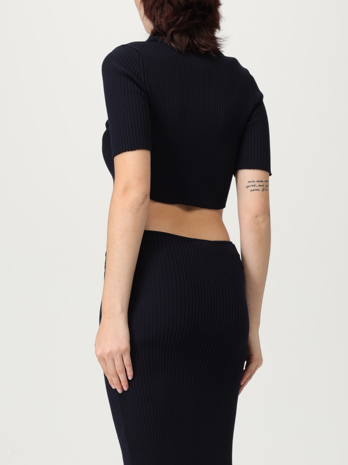 COURRÈGES POLO: Polo mujer CourrÈges, Azul Oscuro - Img 3