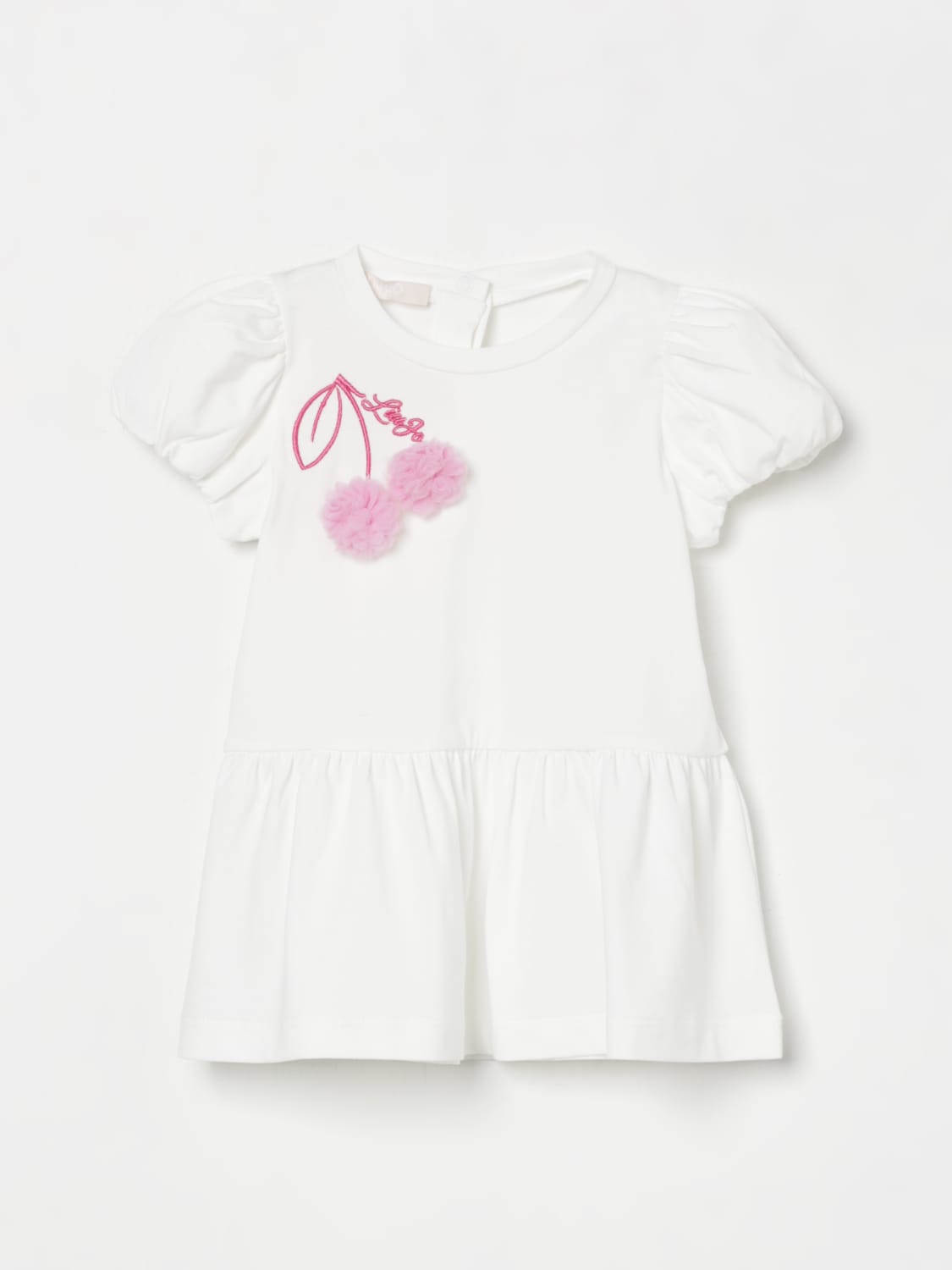 LIU JO ROMPER: Liu Jo baby dress, White - Img 1