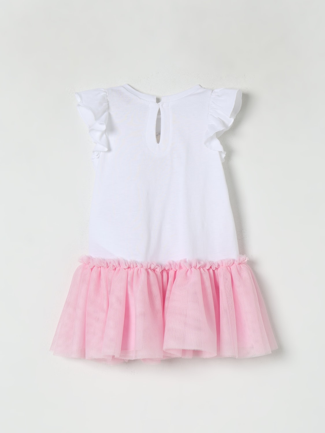 MONNALISA ROMPER: Romper kids Monnalisa, White - Img 2