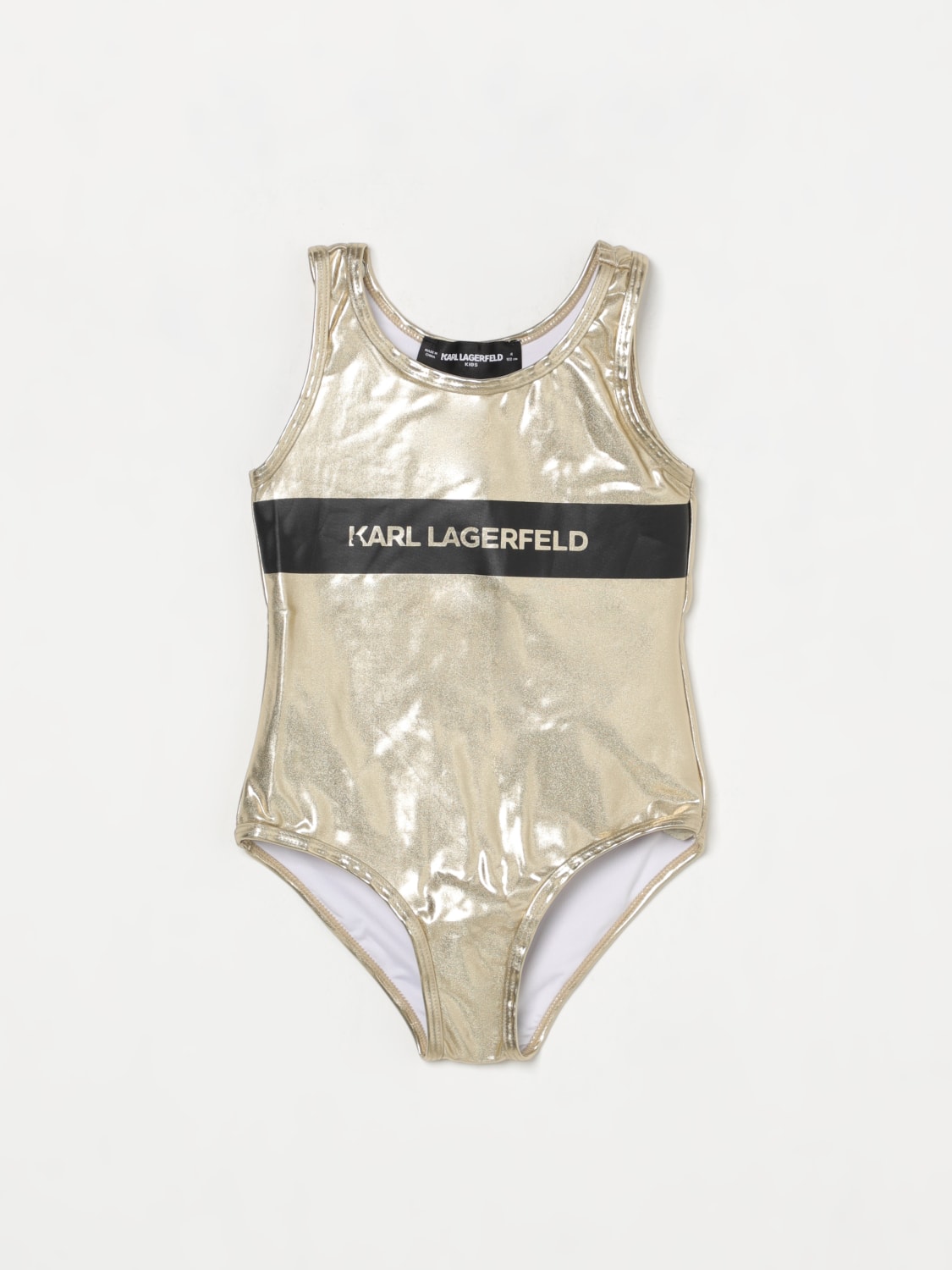 KARL LAGERFELD KIDS BADEMODE: Bademode kinder Karl Lagerfeld Kids, Gelb - Img 1