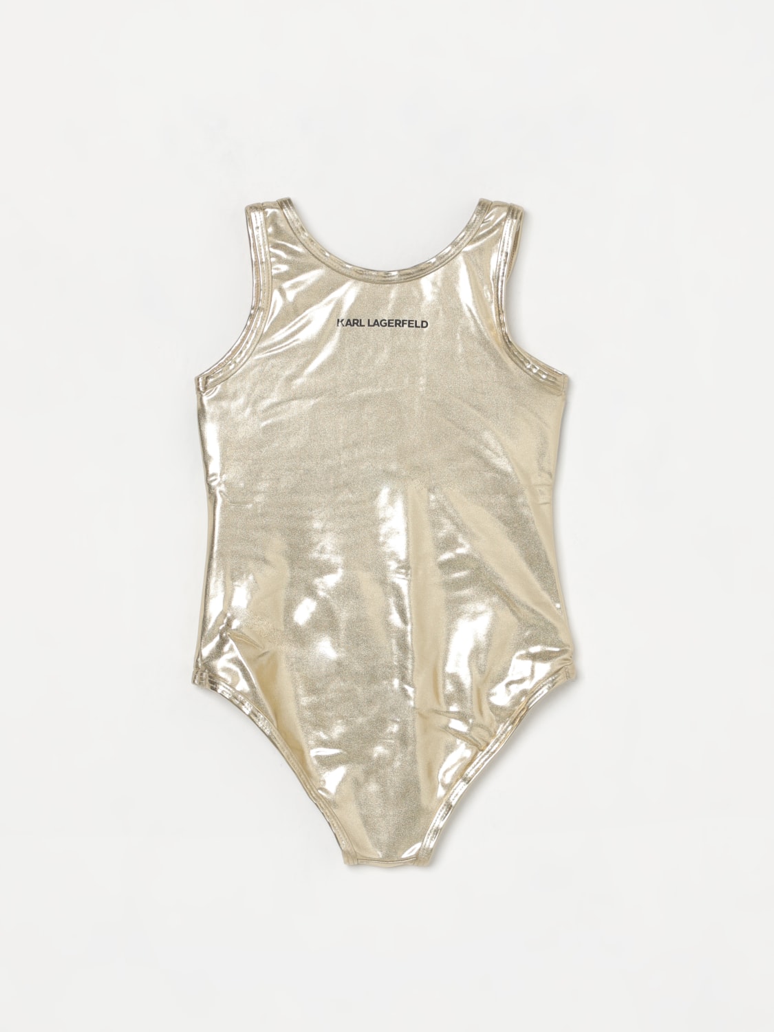 KARL LAGERFELD KIDS: Swimsuit kids - Yellow | Karl Lagerfeld