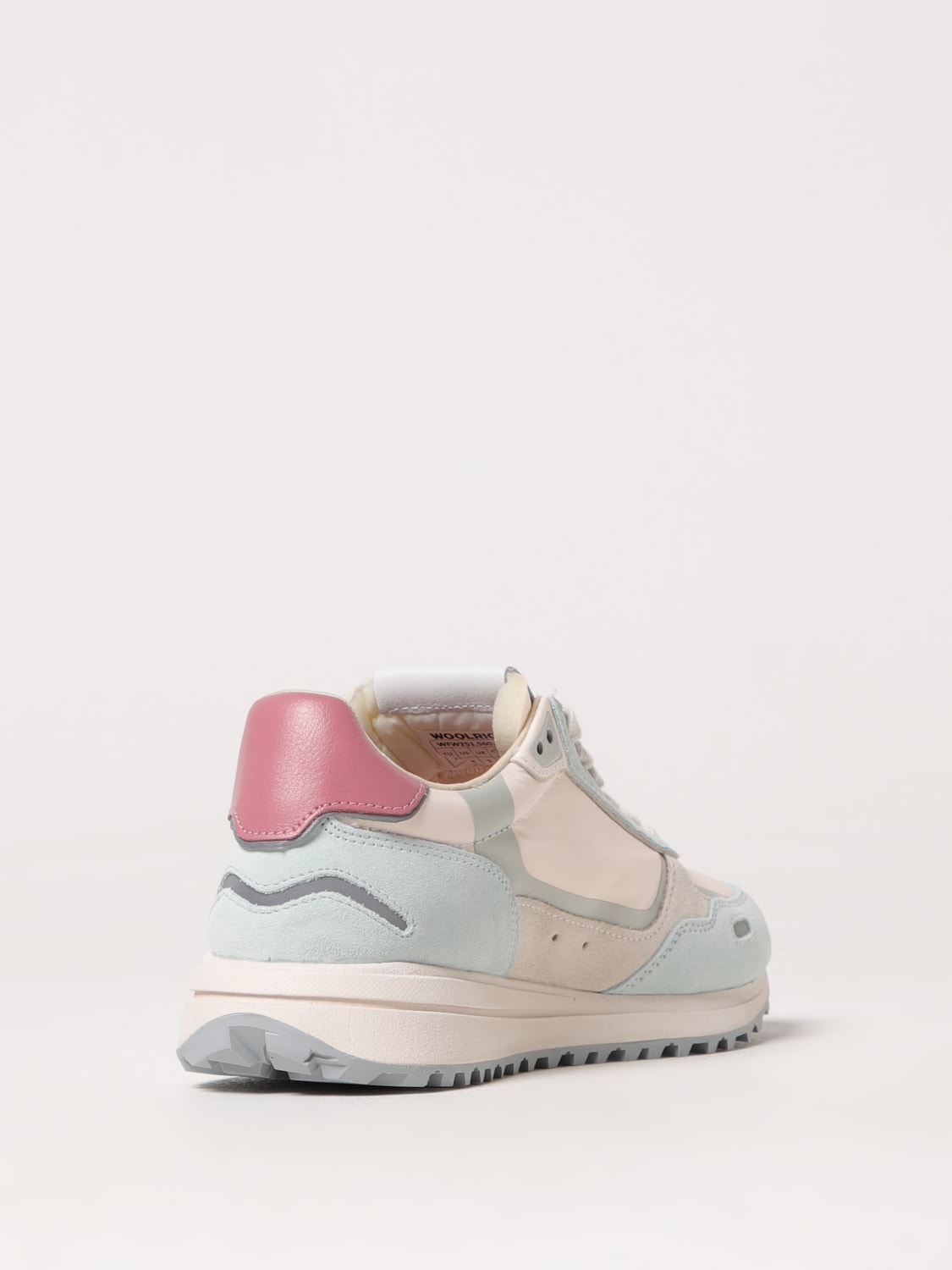 スニーカー WOOLRICH Woman Sneakers Gnawed Blue WFW2515602460 WOOLRICH: Sneakers woman - Gnawed Blue | Woolrich sneakers