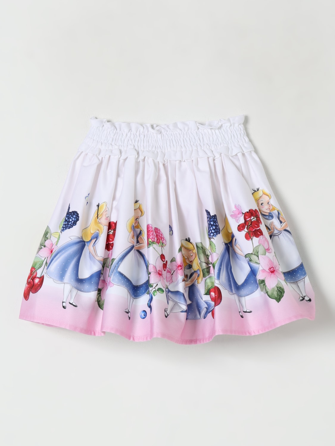 MONNALISA SKIRT: Skirt kids Monnalisa, White - Img 1