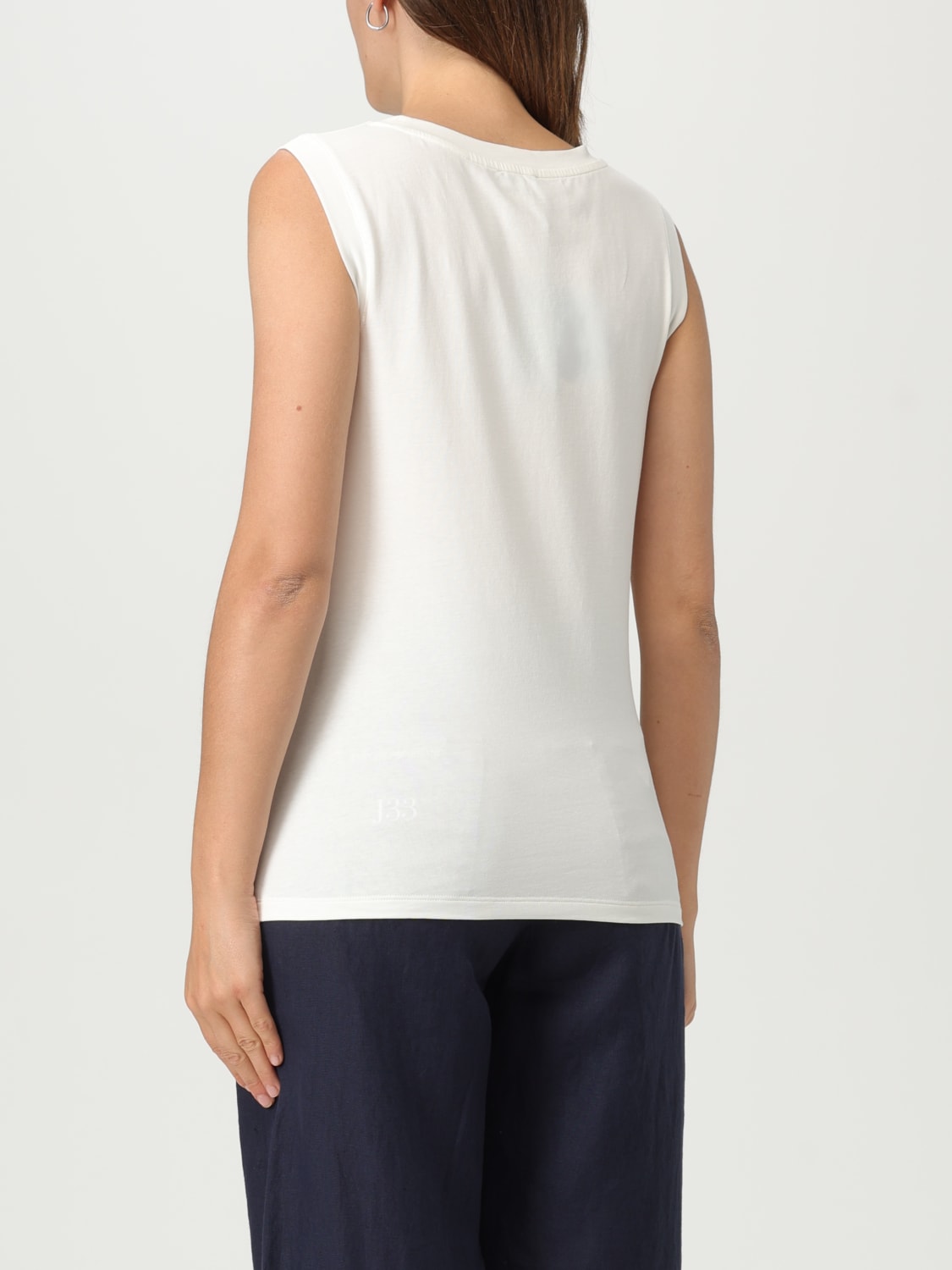 【EMPORIO ARMANI】Women Tops WHITE EMPORIO ARMANI: Top woman - White | Emporio Armani t-shirt