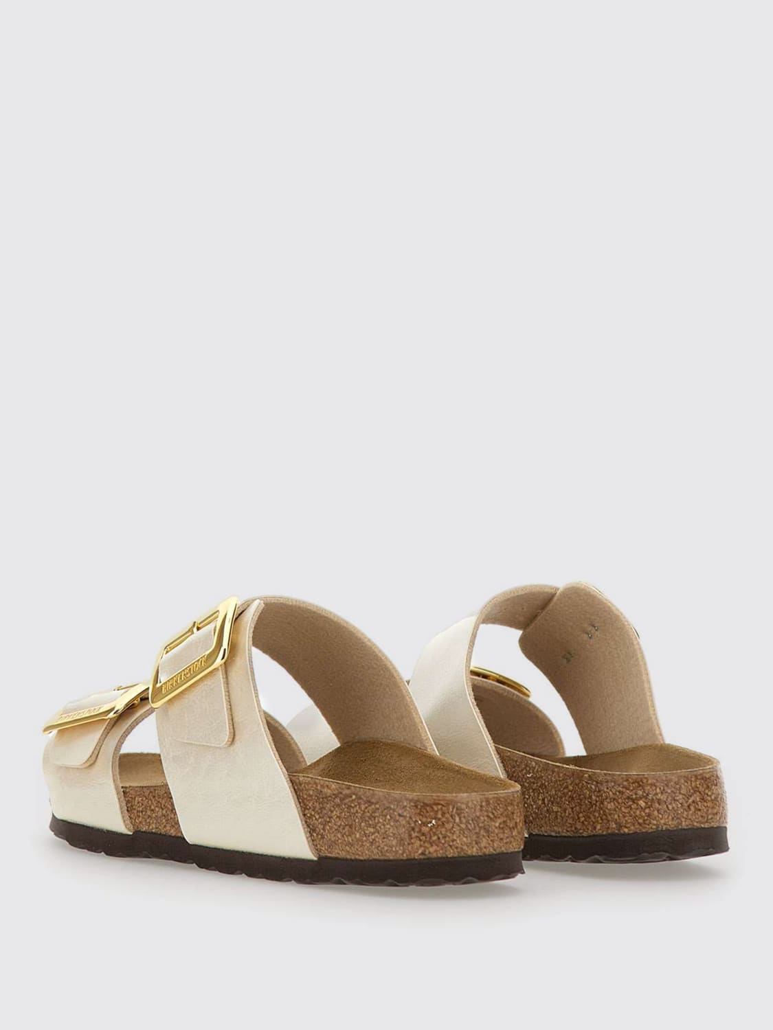 BIRKENSTOCK HEELED SANDAL: Flat sandals woman Birkenstock, Pearl - Img 3