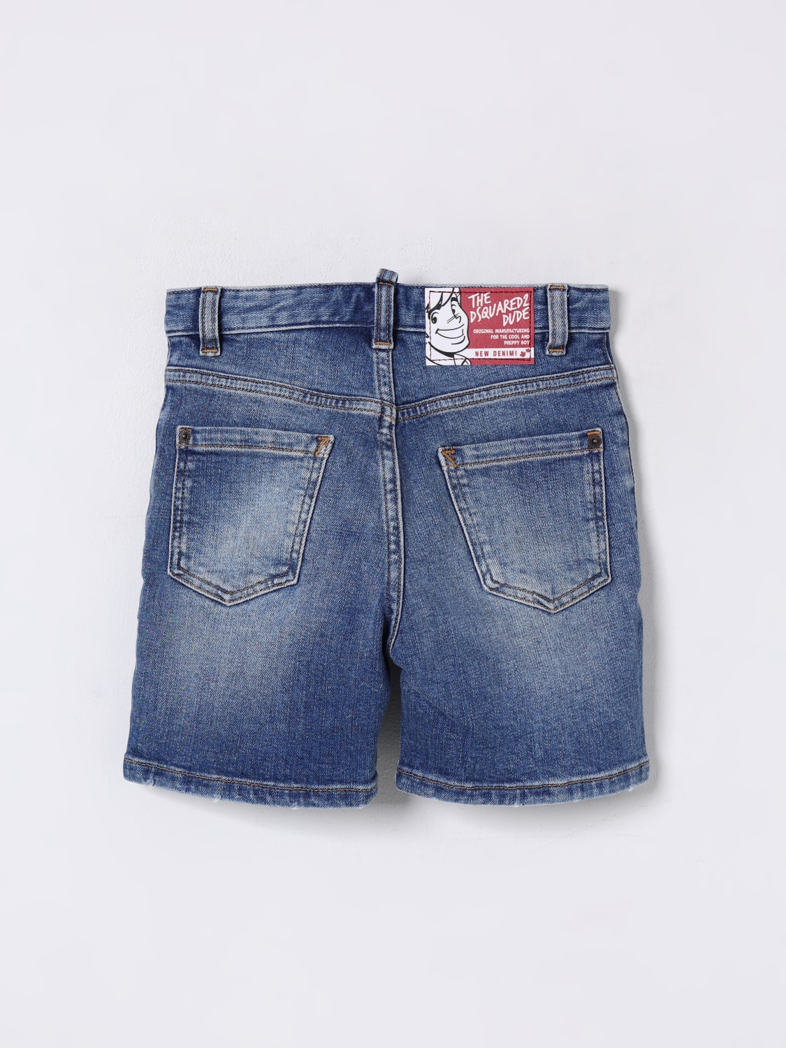 DSQUARED2 PANTALONES CORTOS: Pantalón corto niños Dsquared2, Denim - Img 2