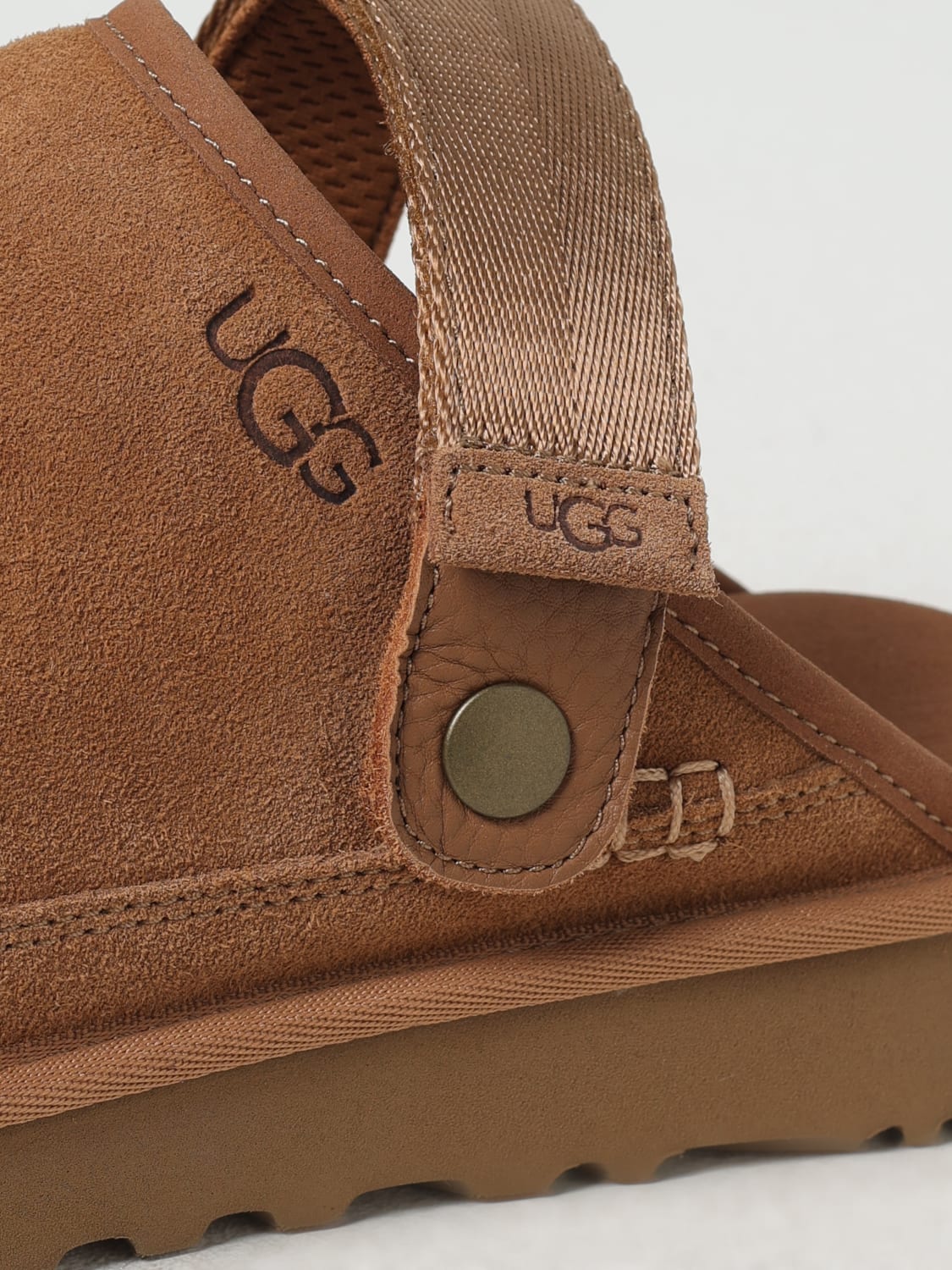 UGG SCARPE: Sabot Goldencoast UGG in camoscio , Marrone - Img 4