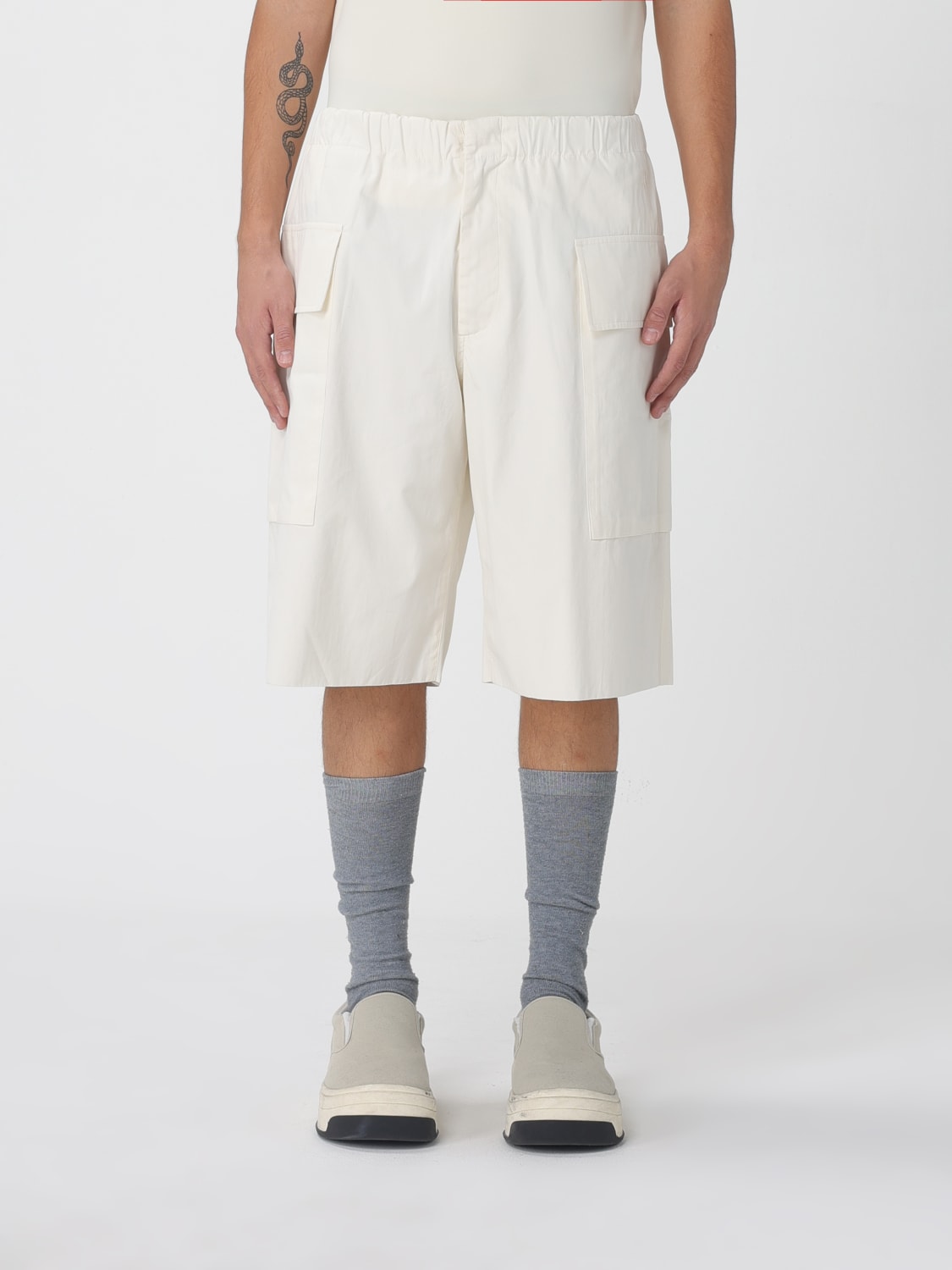 JIL SANDER SHORTS: Short men Jil Sander, White - Img 1