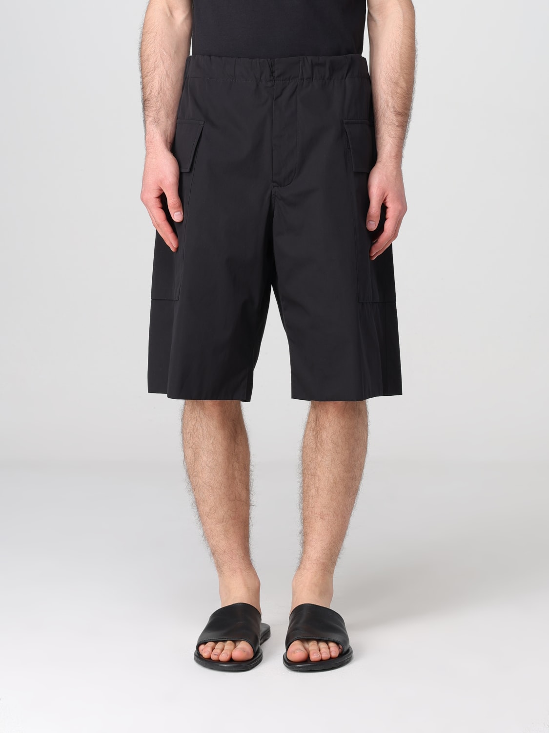 JIL SANDER SHORTS: Short men Jil Sander, Black - Img 1