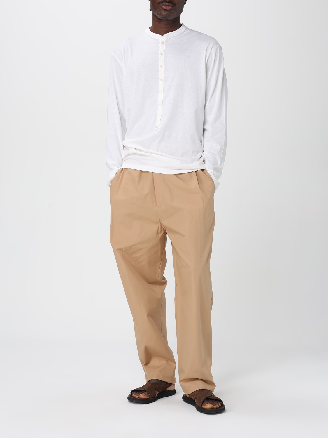 LANEUS PANTALONES: Pantalón hombre Laneus, Marrón - Img 2