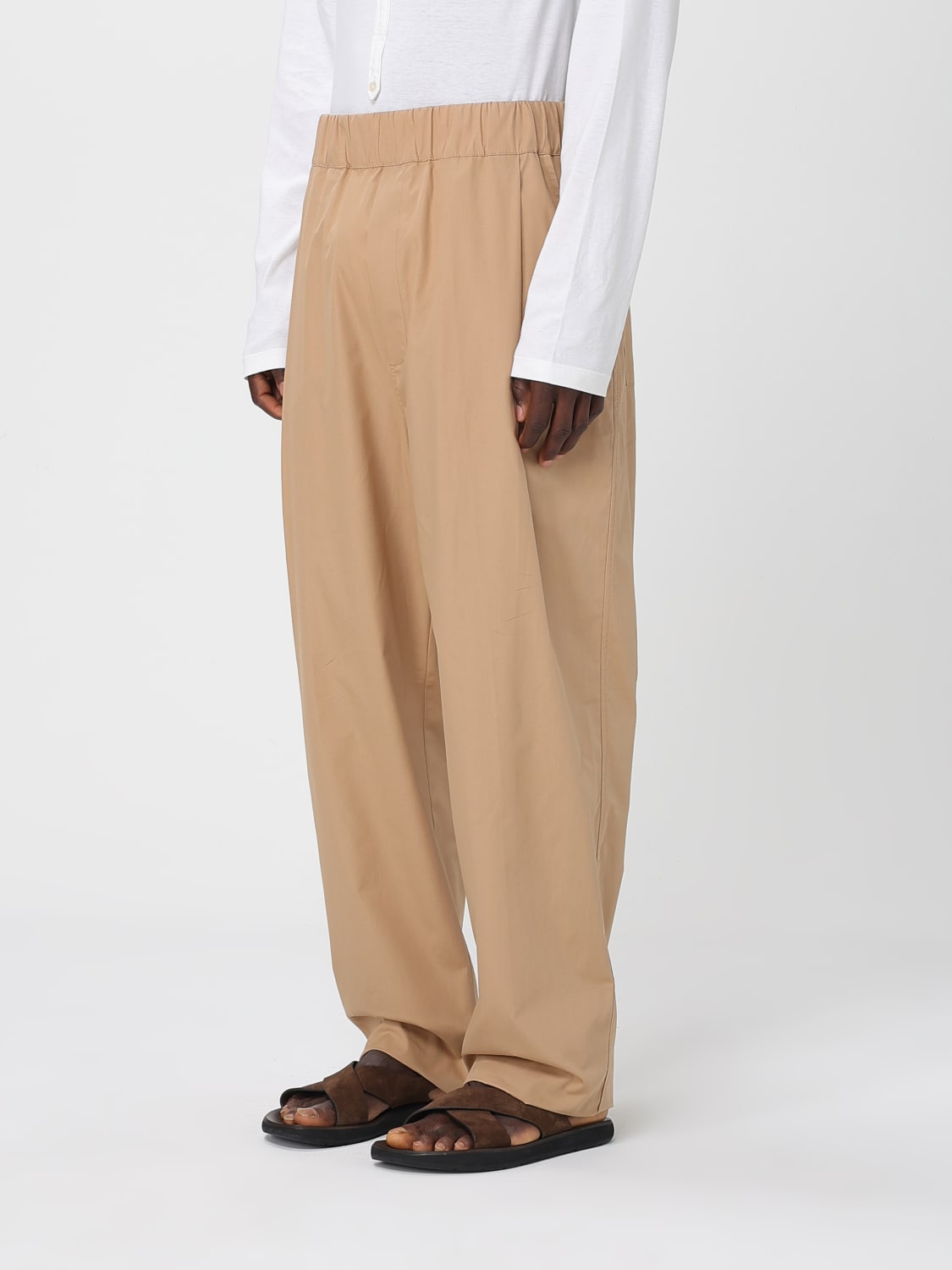 LANEUS PANTALONES: Pantalón hombre Laneus, Marrón - Img 4