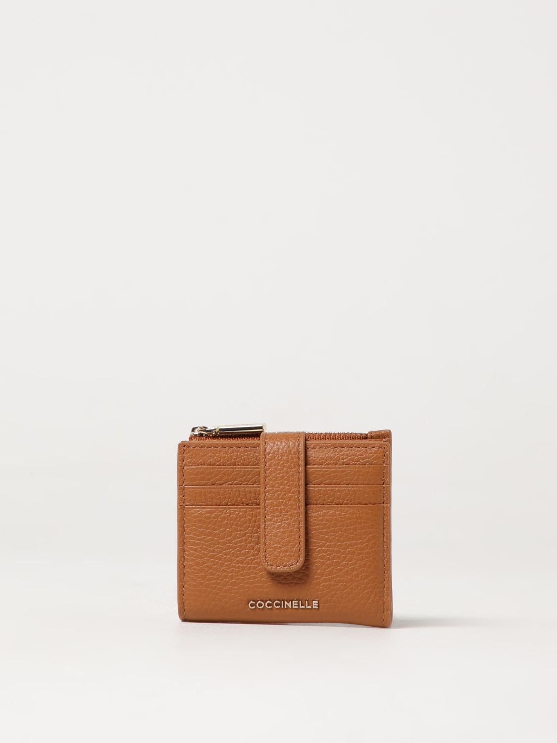 COCCINELLE WALLET: Wallet woman Coccinelle, Brown - Img 1
