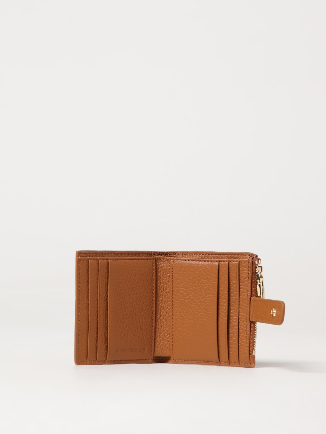 COCCINELLE WALLET: Wallet woman Coccinelle, Brown - Img 2