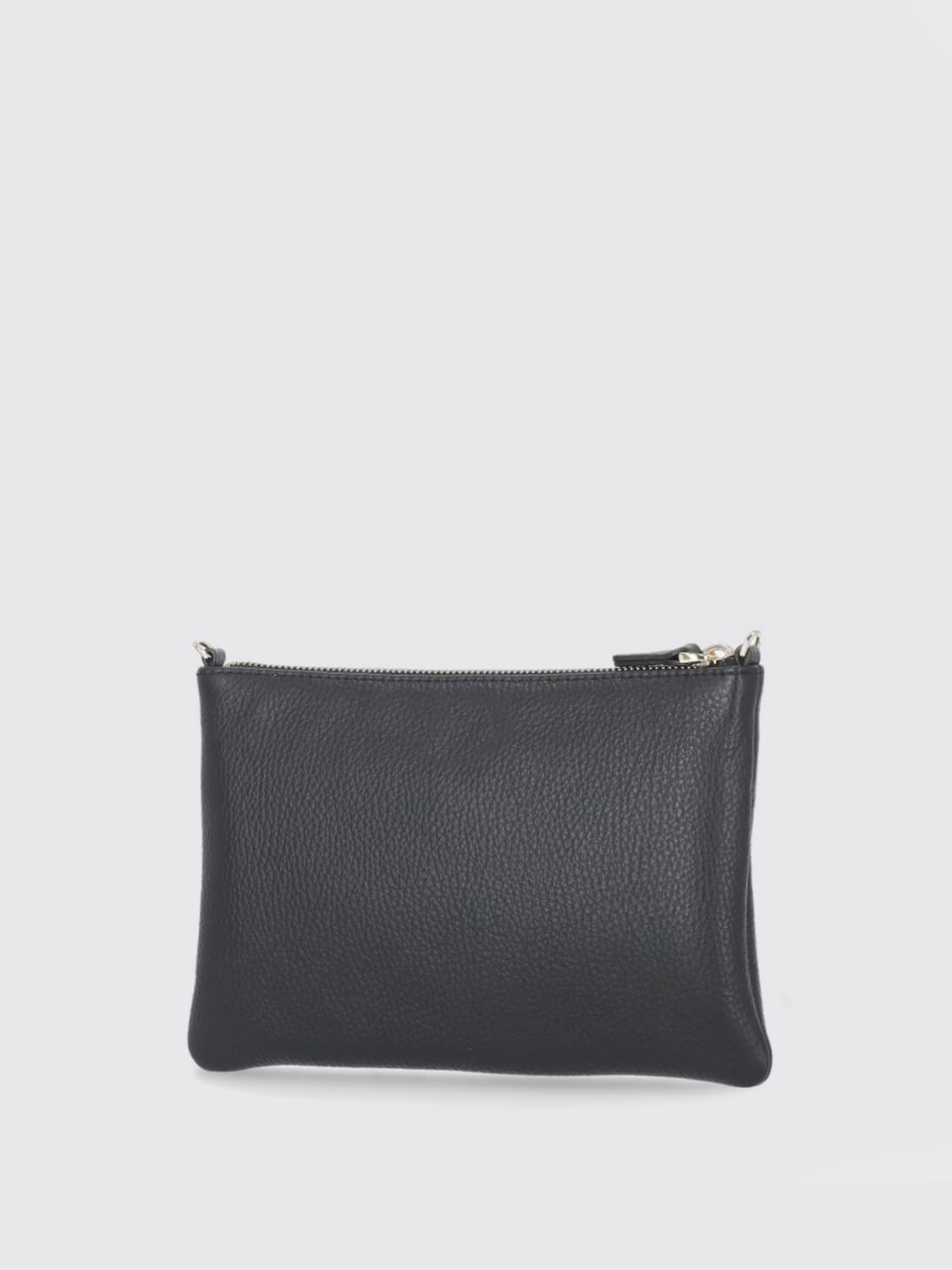 COCCINELLE BORSA MINI: Borsa mini a tracolla in pelle a grana Coccinelle, Nero - Img 3