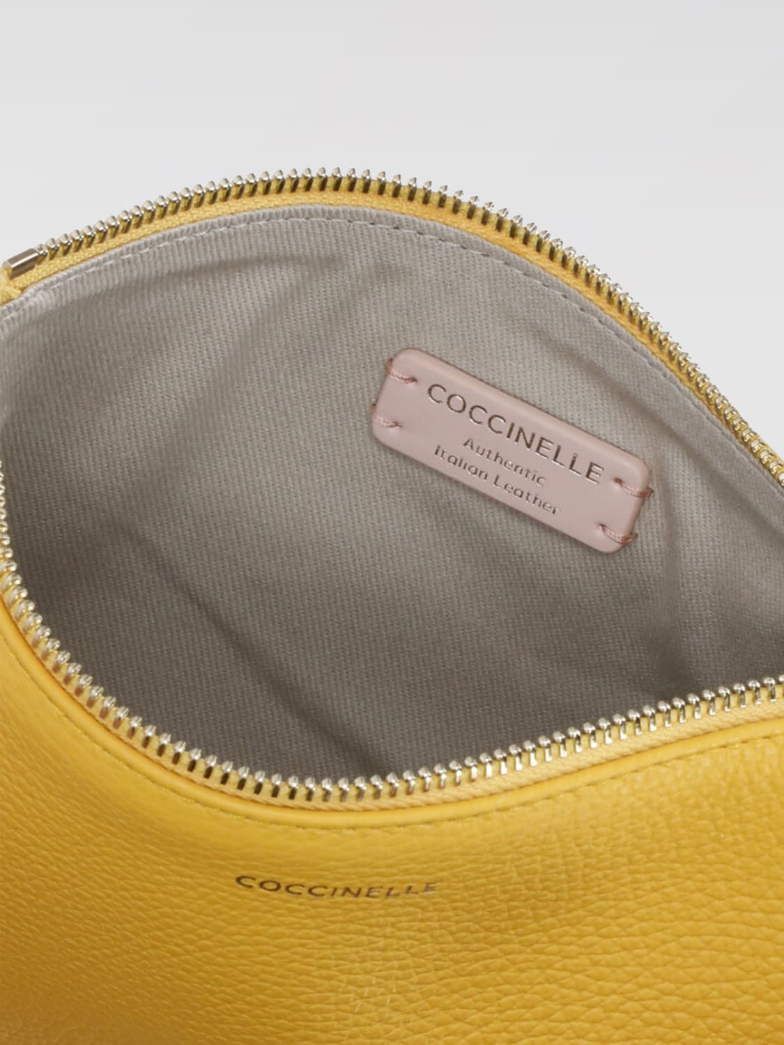 COCCINELLE MINI BAG: Mini bag woman Coccinelle, Yellow - Img 4