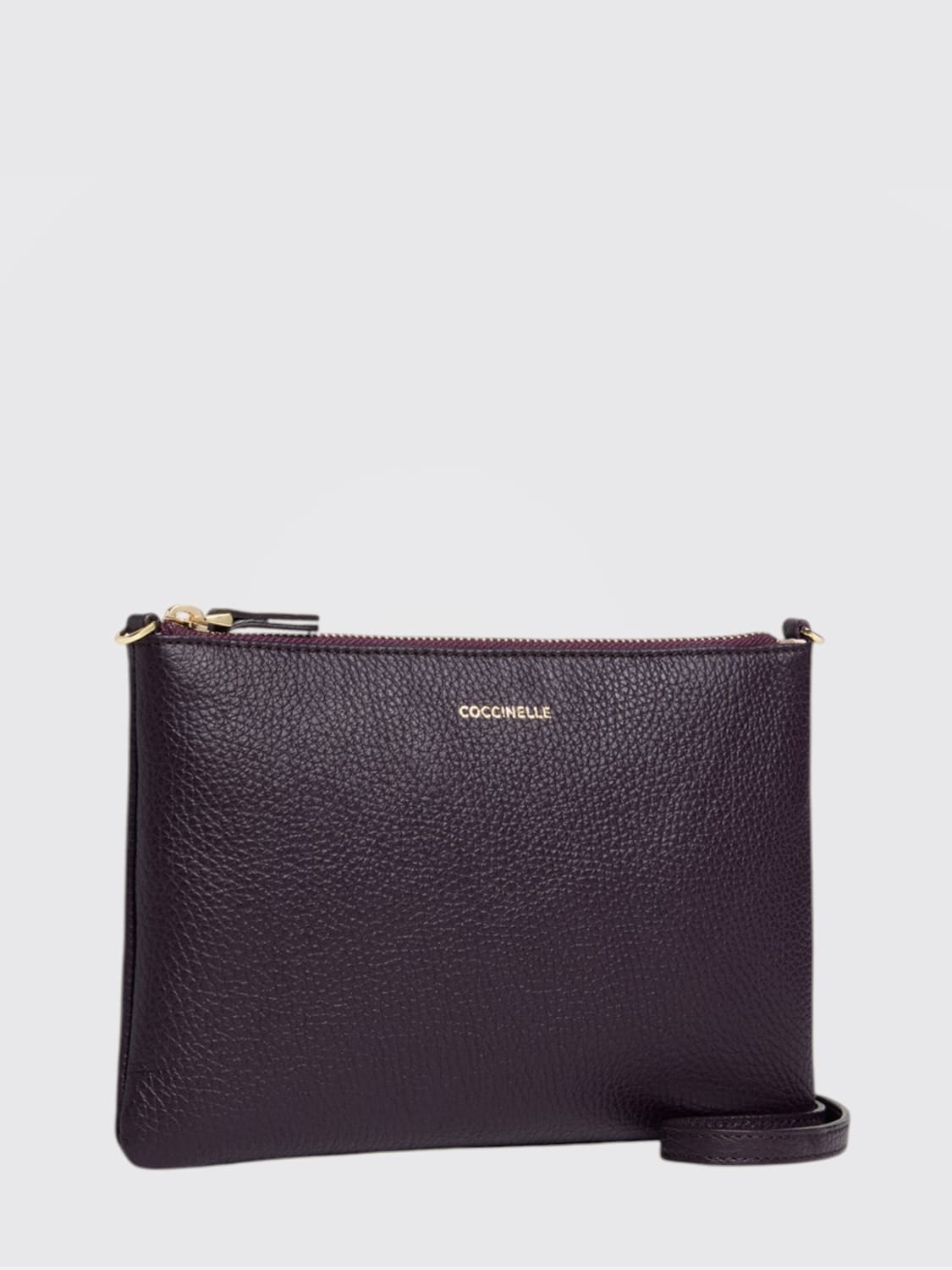 COCCINELLE 미니백: 미니백 여성 Coccinelle, 플럼 - Img 2