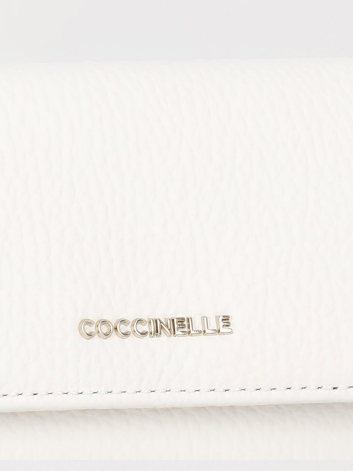 COCCINELLE WALLET: Wallet woman Coccinelle, White - Img 4