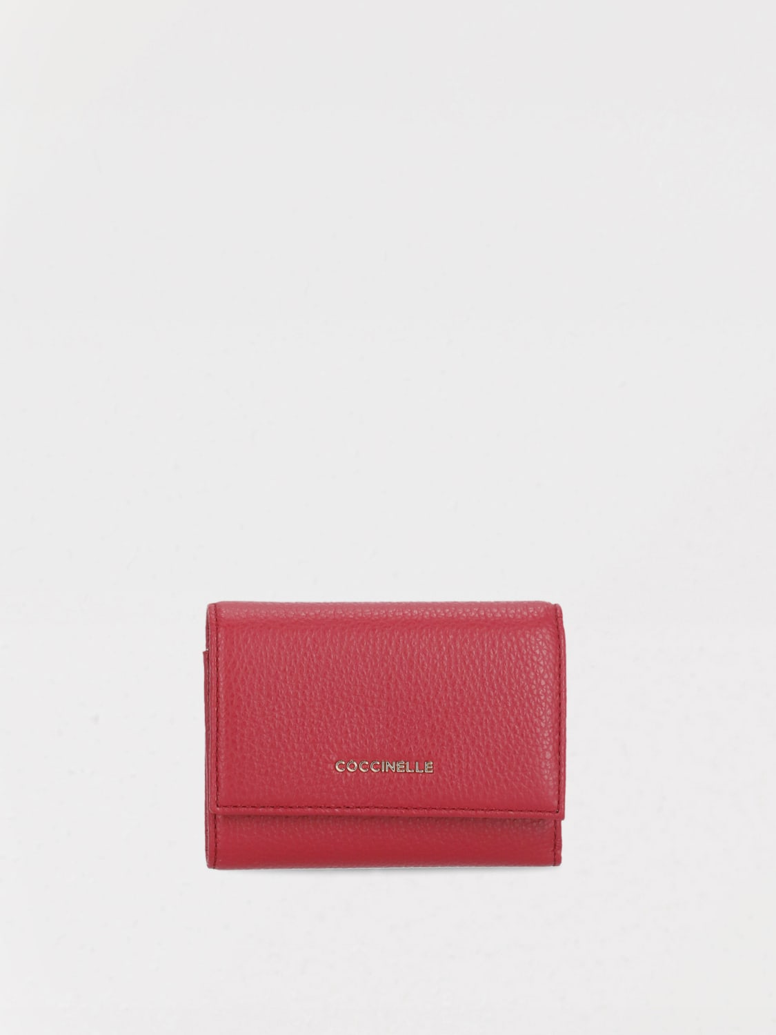 COCCINELLE WALLET: Wallet woman Coccinelle, Burgundy - Img 1
