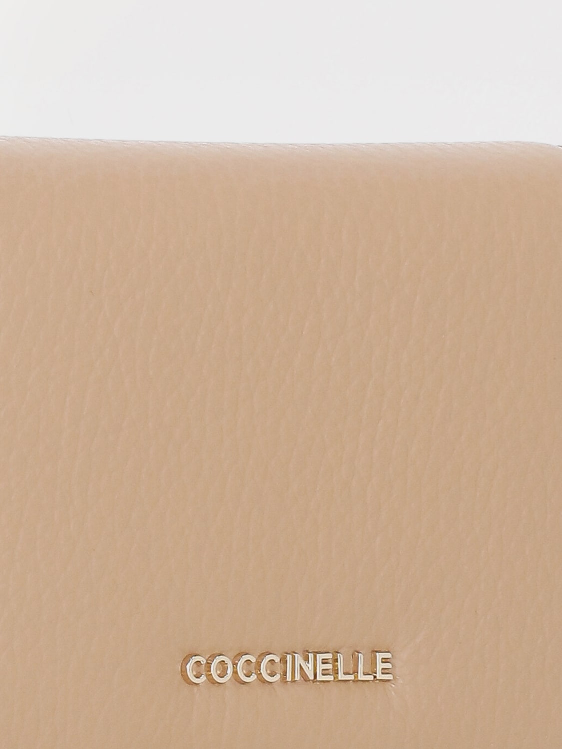 COCCINELLE WALLET: Wallet woman Coccinelle, Beige - Img 3