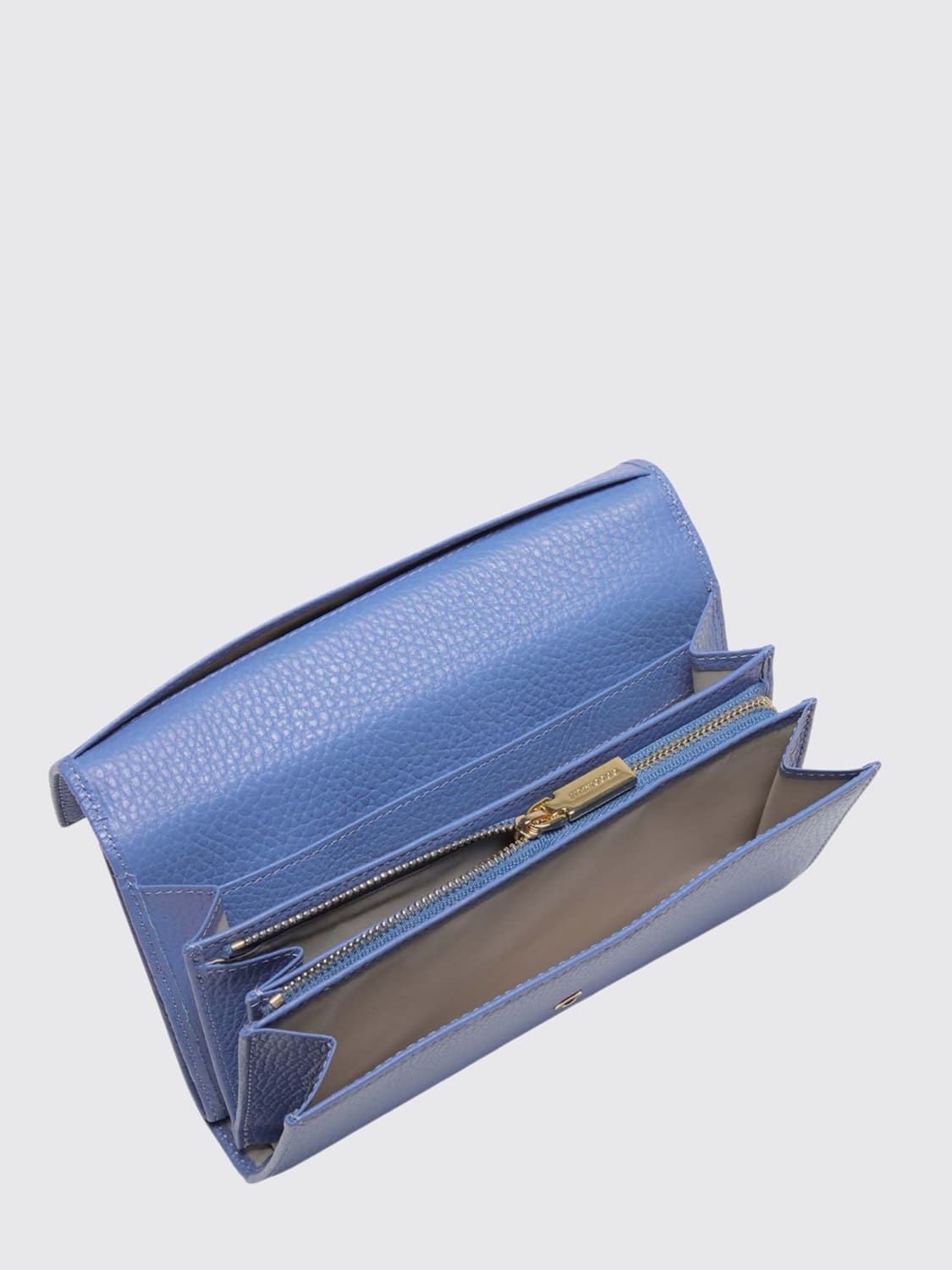 COCCINELLE WALLET: Wallet woman Coccinelle, Gnawed Blue - Img 2