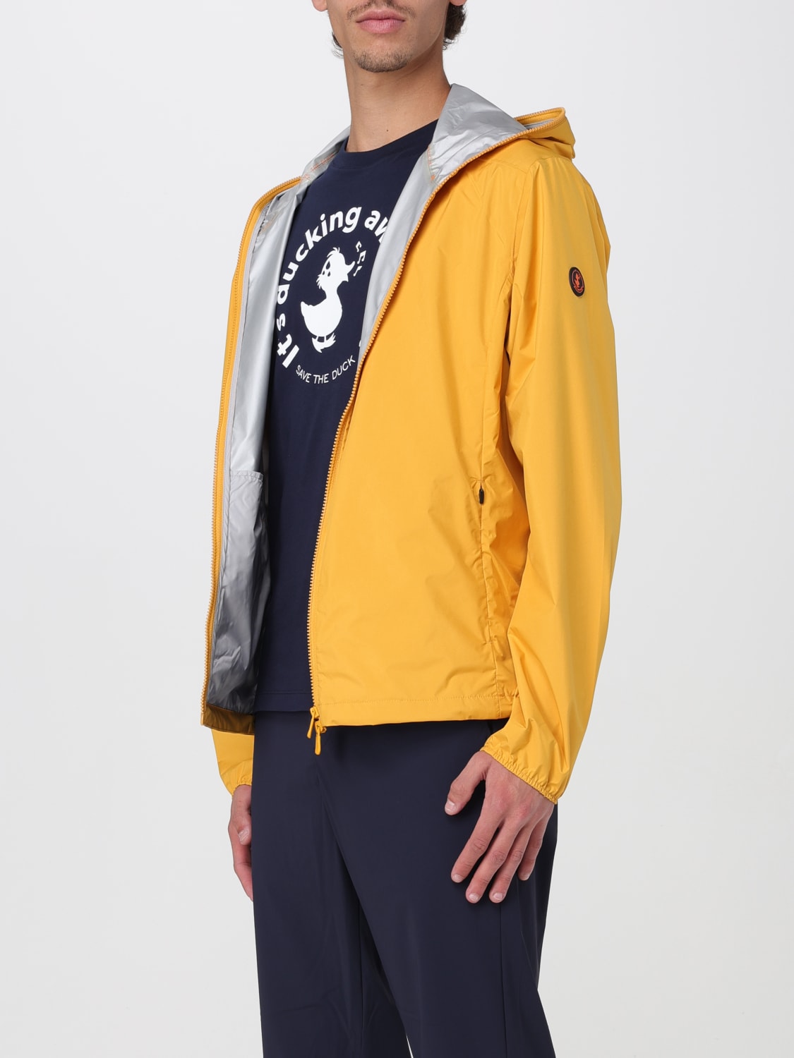 SAVE THE DUCK JACKE: Blazer herren Save The Duck, Gelb - Img 3