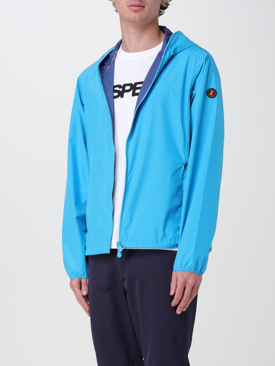 SAVE THE DUCK JACKE: Blazer herren Save The Duck, Blau 1 - Img 3