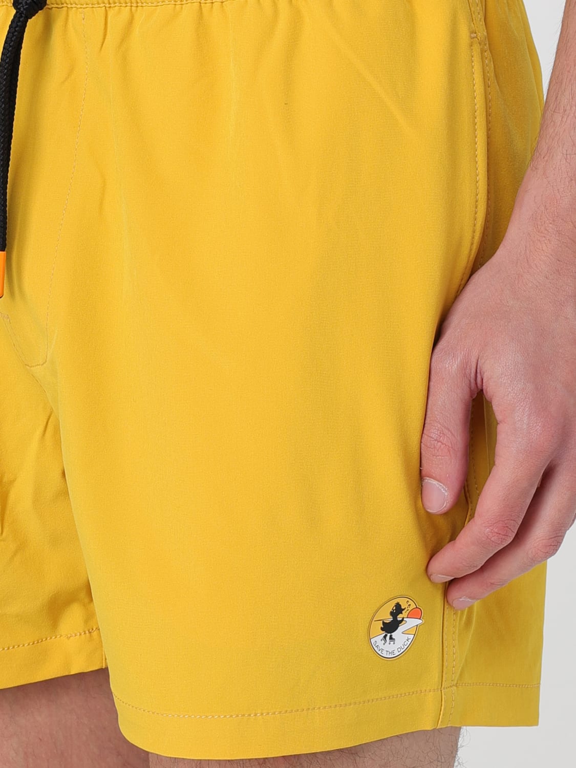 SAVE THE DUCK SWIMSUIT: Swimsuit men Save The Duck, Yellow - Img 3