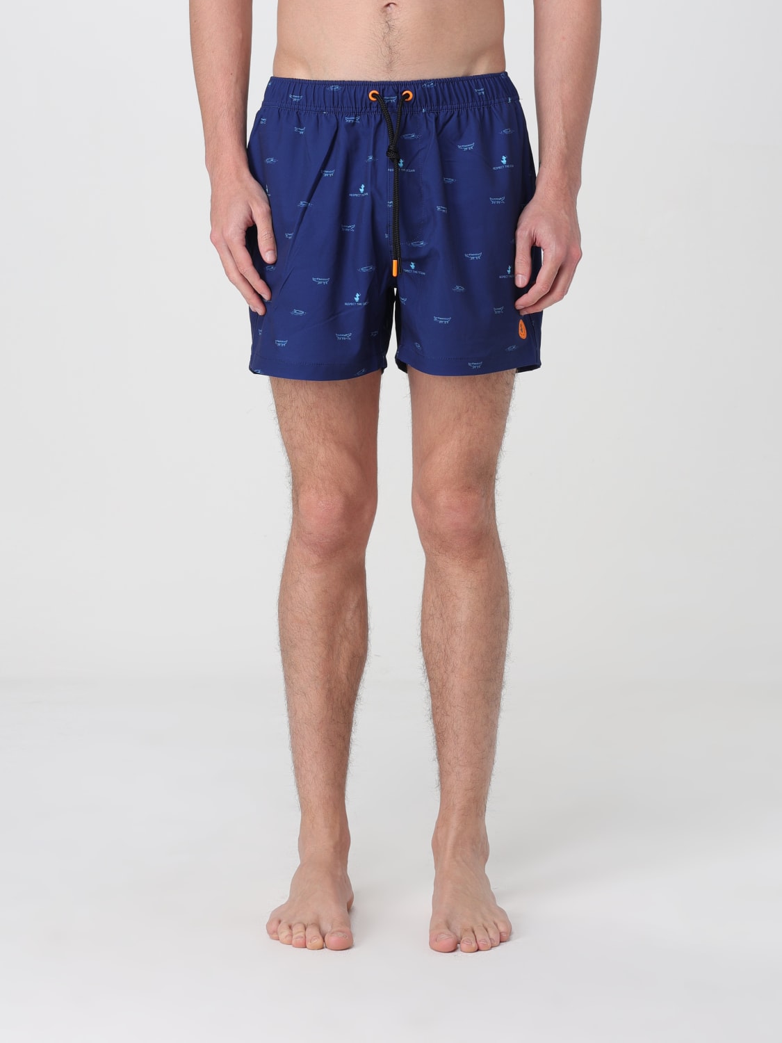 SAVE THE DUCK SWIMSUIT: Swimsuit men Save The Duck, Blue - Img 1