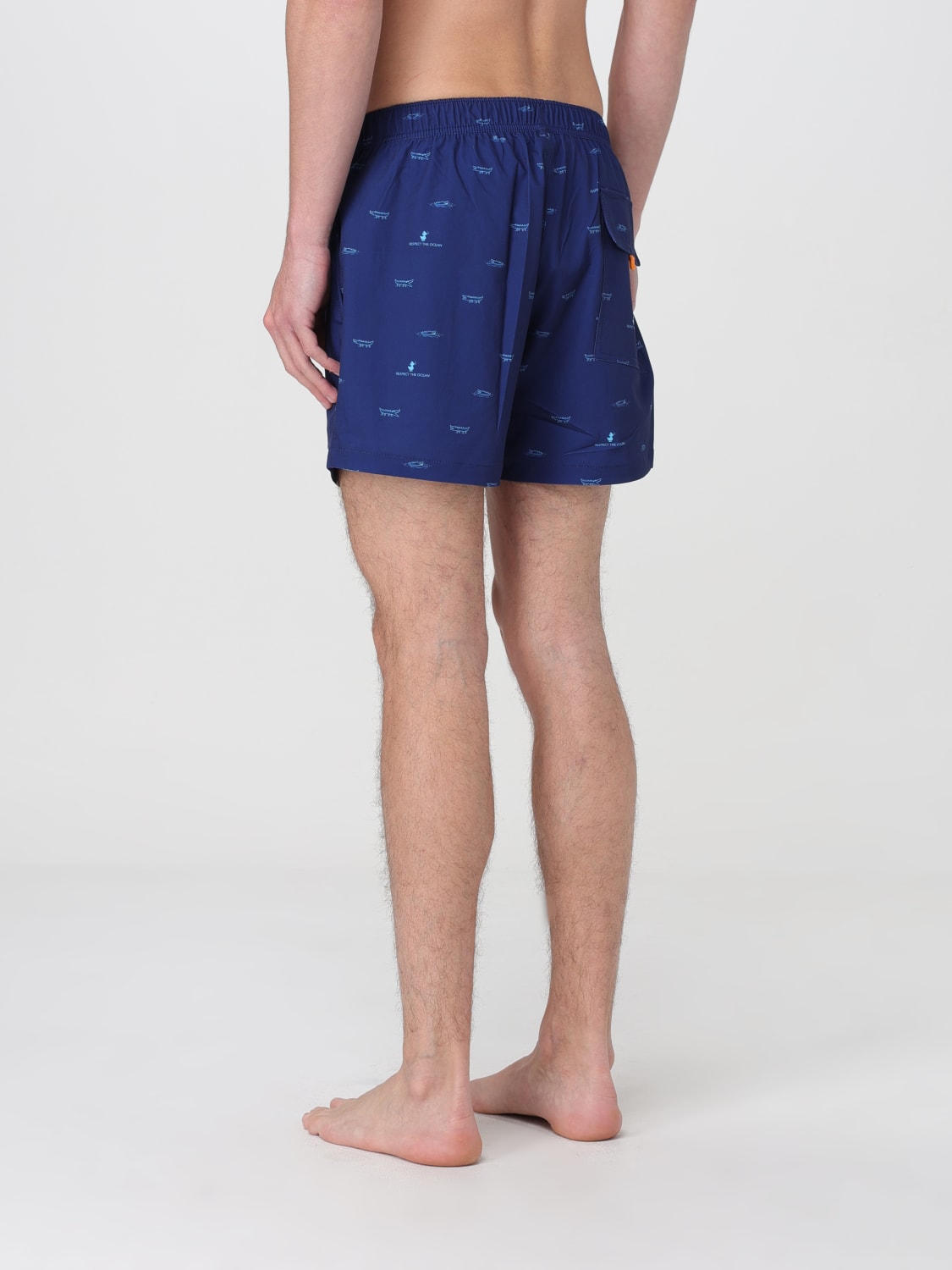 SAVE THE DUCK SWIMSUIT: Swimsuit men Save The Duck, Blue - Img 2