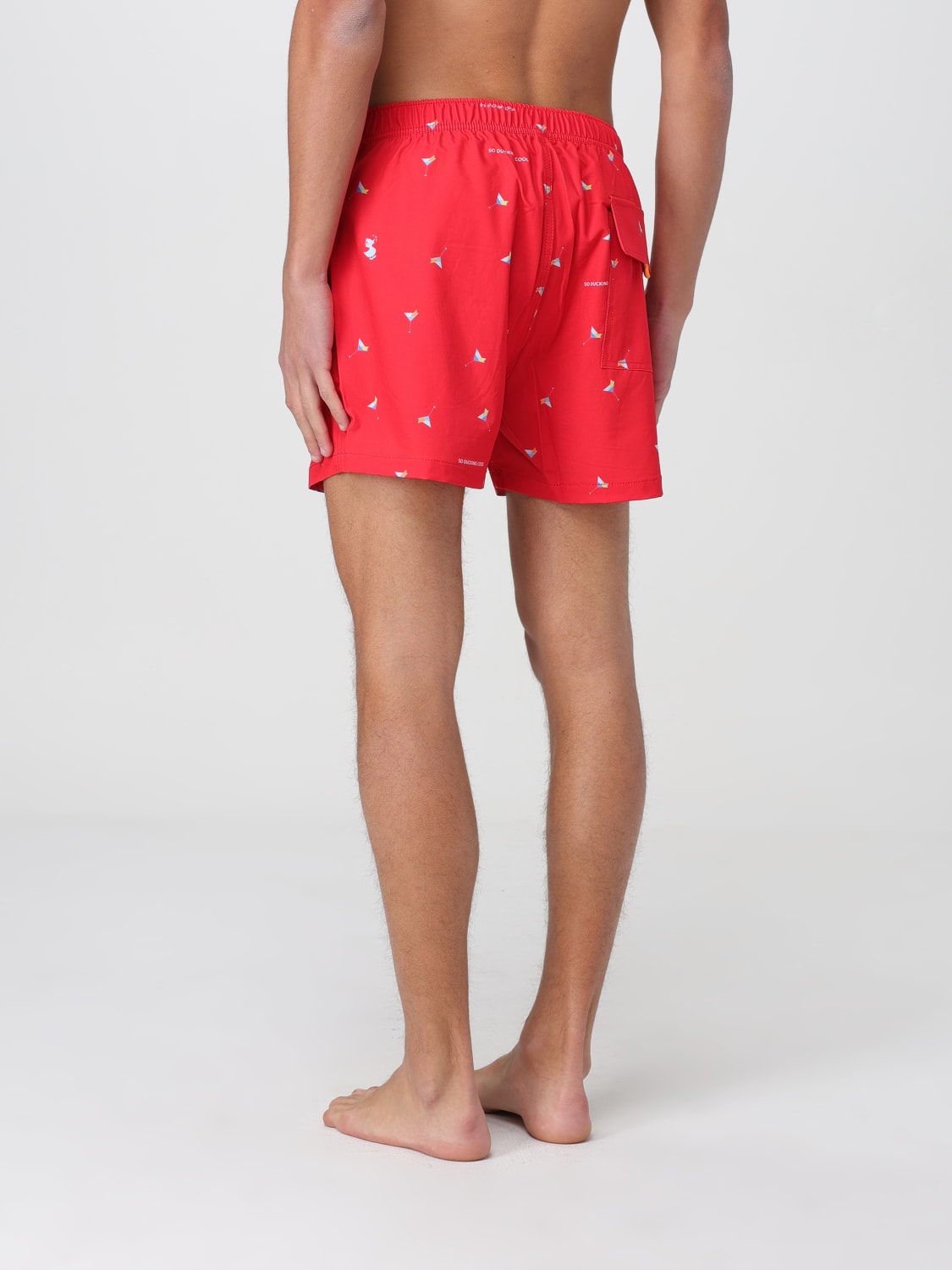 SAVE THE DUCK BAÑADOR: Bañador hombre Save The Duck, Rojo - Img 2