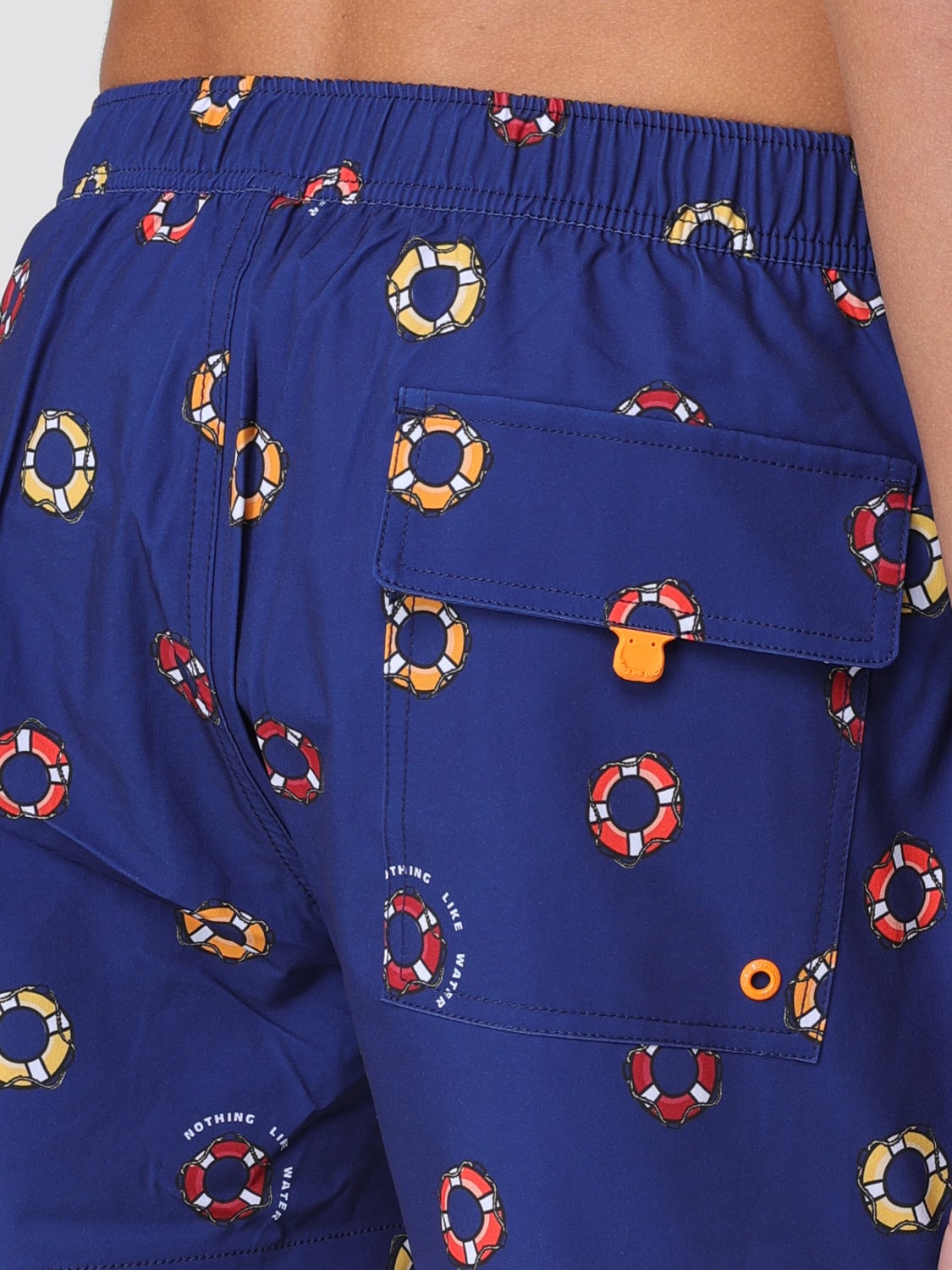 SAVE THE DUCK SWIMSUIT: Swimsuit men Save The Duck, Blue 1 - Img 3