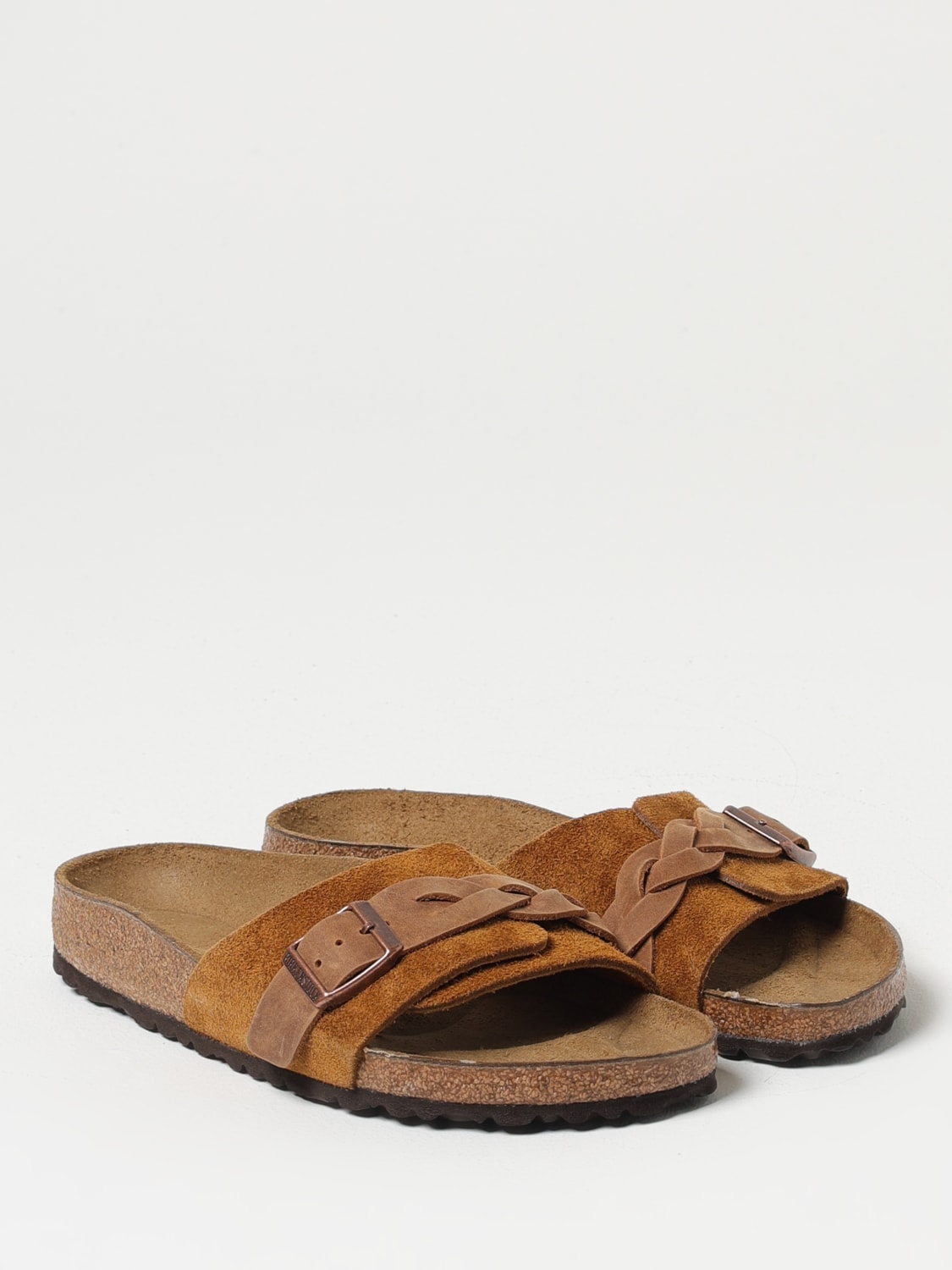 サンダル・ミュール BIRKENSTOCK Woman Flat sandals Brown 1018745 BIRKENSTOCK: Flat sandals woman - Brown | Birkenstock flat