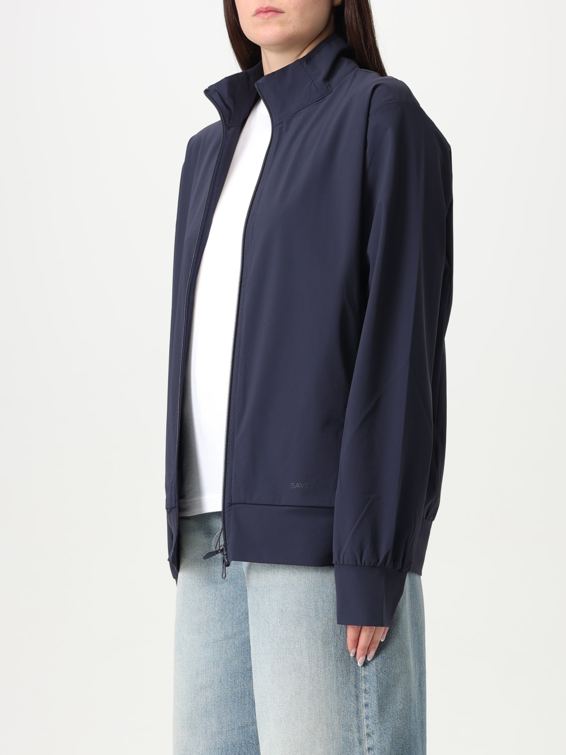 SAVE THE DUCK CHAQUETA: Camisa mujer Save The Duck, Azul Oscuro - Img 3