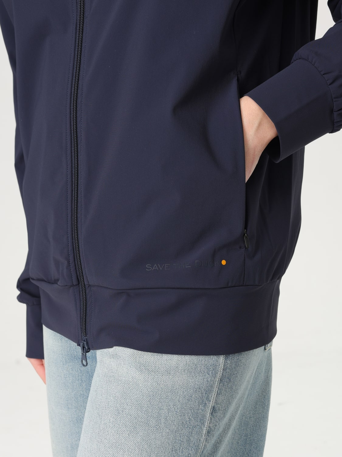 SAVE THE DUCK CHAQUETA: Camisa mujer Save The Duck, Azul Oscuro - Img 4