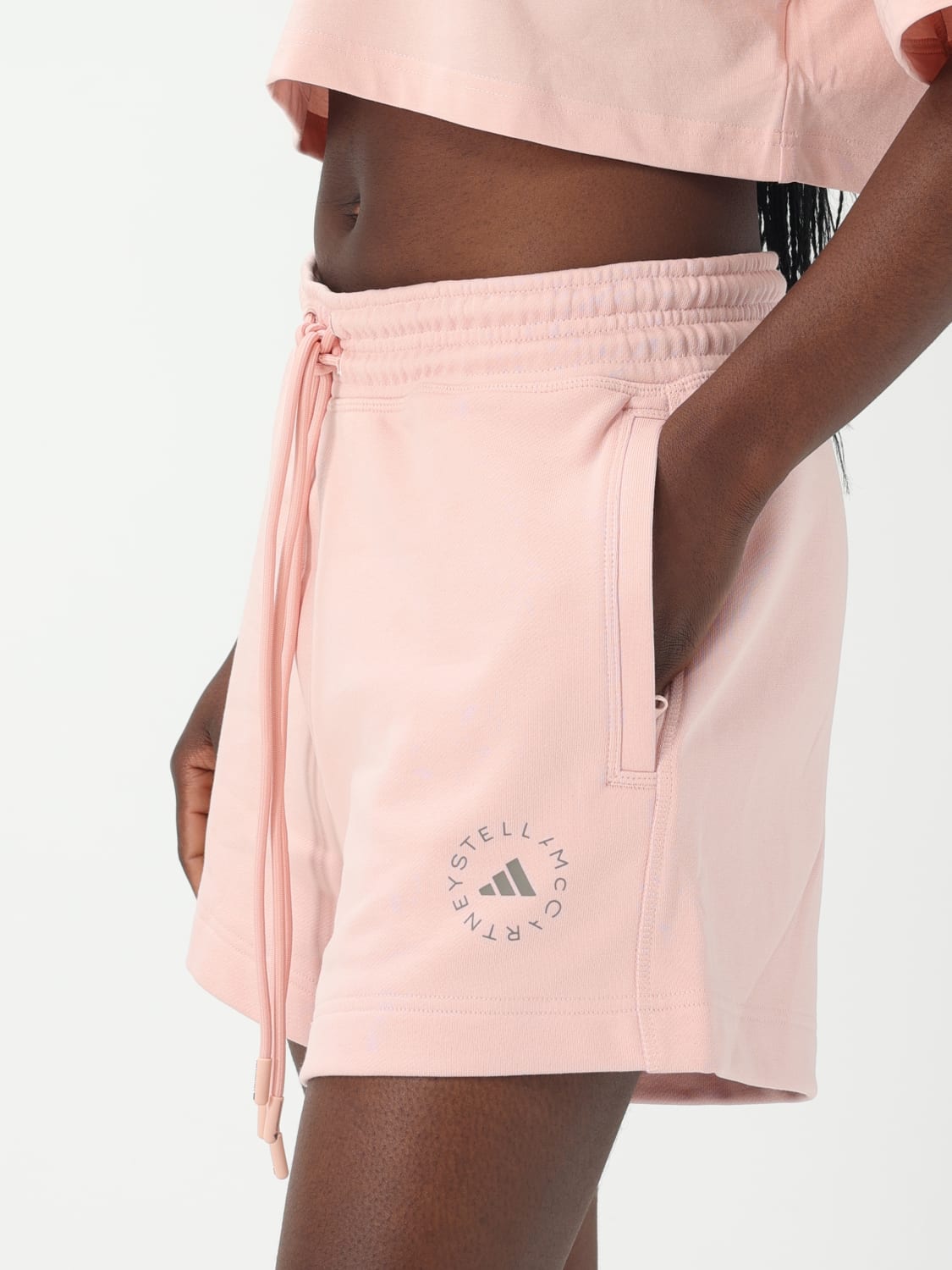 ADIDAS BY STELLA MCCARTNEY SHORTS: Shorts damen Adidas by Stella McCartney, Pink - Img 5