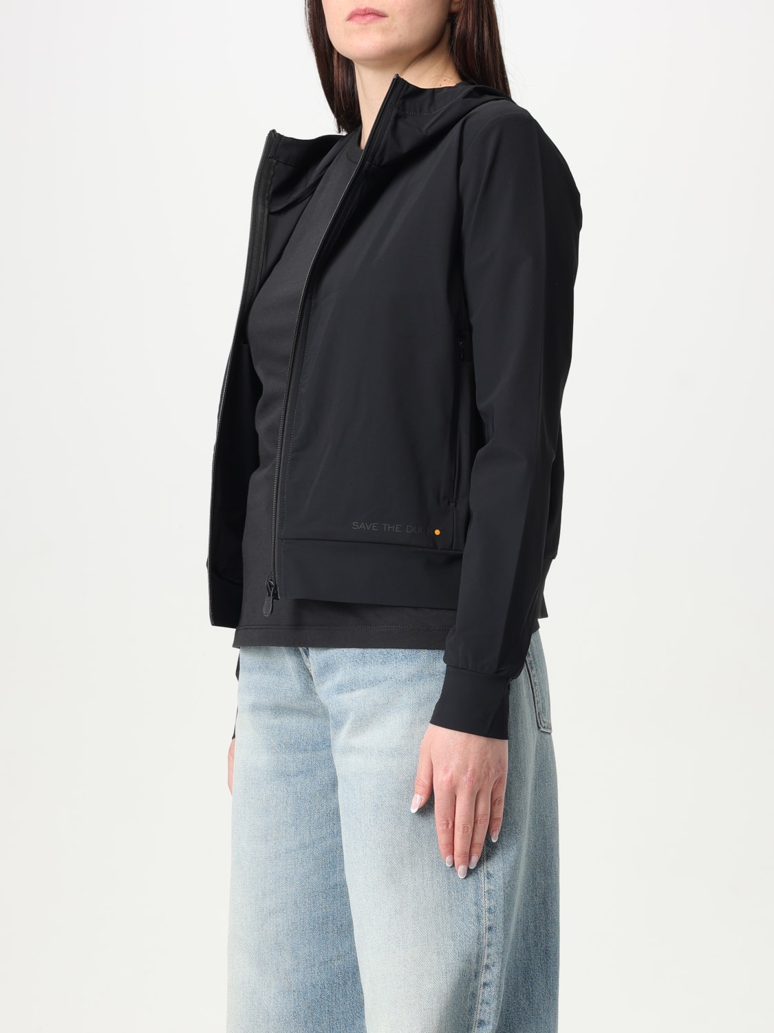 SAVE THE DUCK SUDADERA: Sudadera mujer Save The Duck, Negro - Img 3