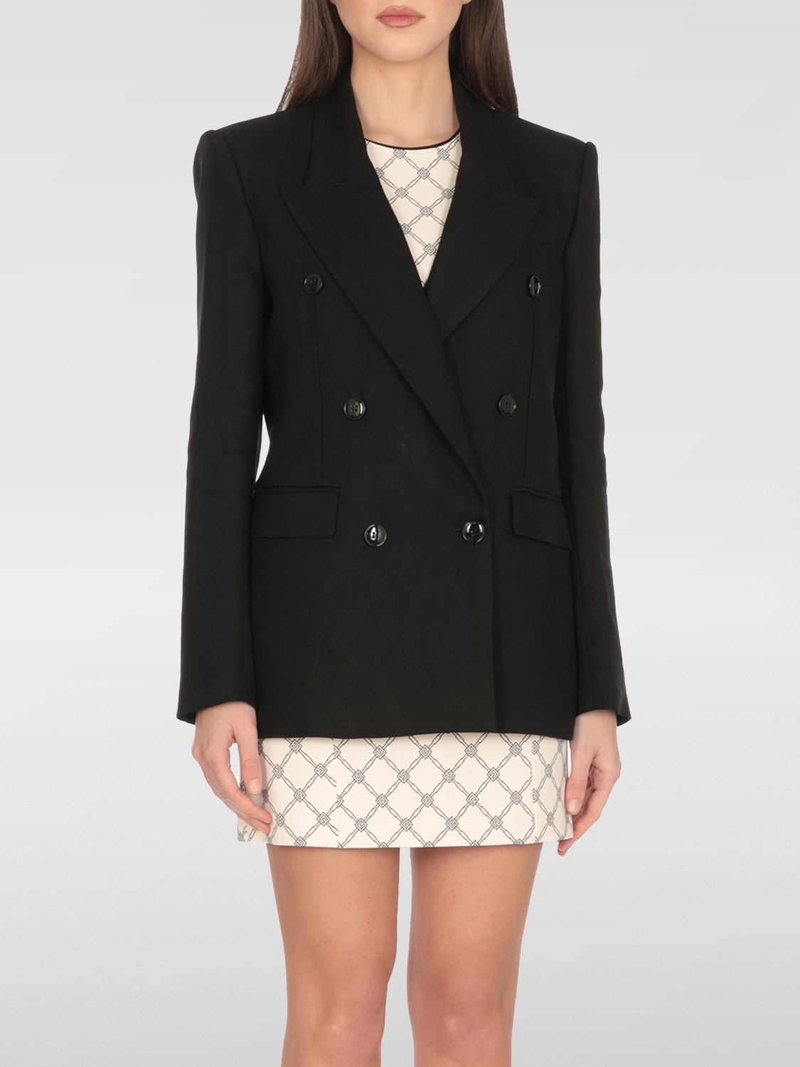 アウターその他 ELISABETTA FRANCHI Woman Blazer Black GI132 110 ELISABETTA FRANCHI: Blazer woman - Black | Elisabetta