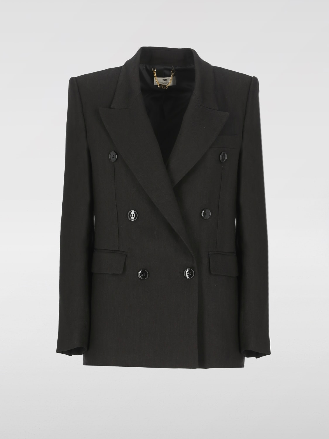 アウターその他 ELISABETTA FRANCHI Woman Blazer Black GI132 110 ELISABETTA FRANCHI: Blazer woman - Black | Elisabetta