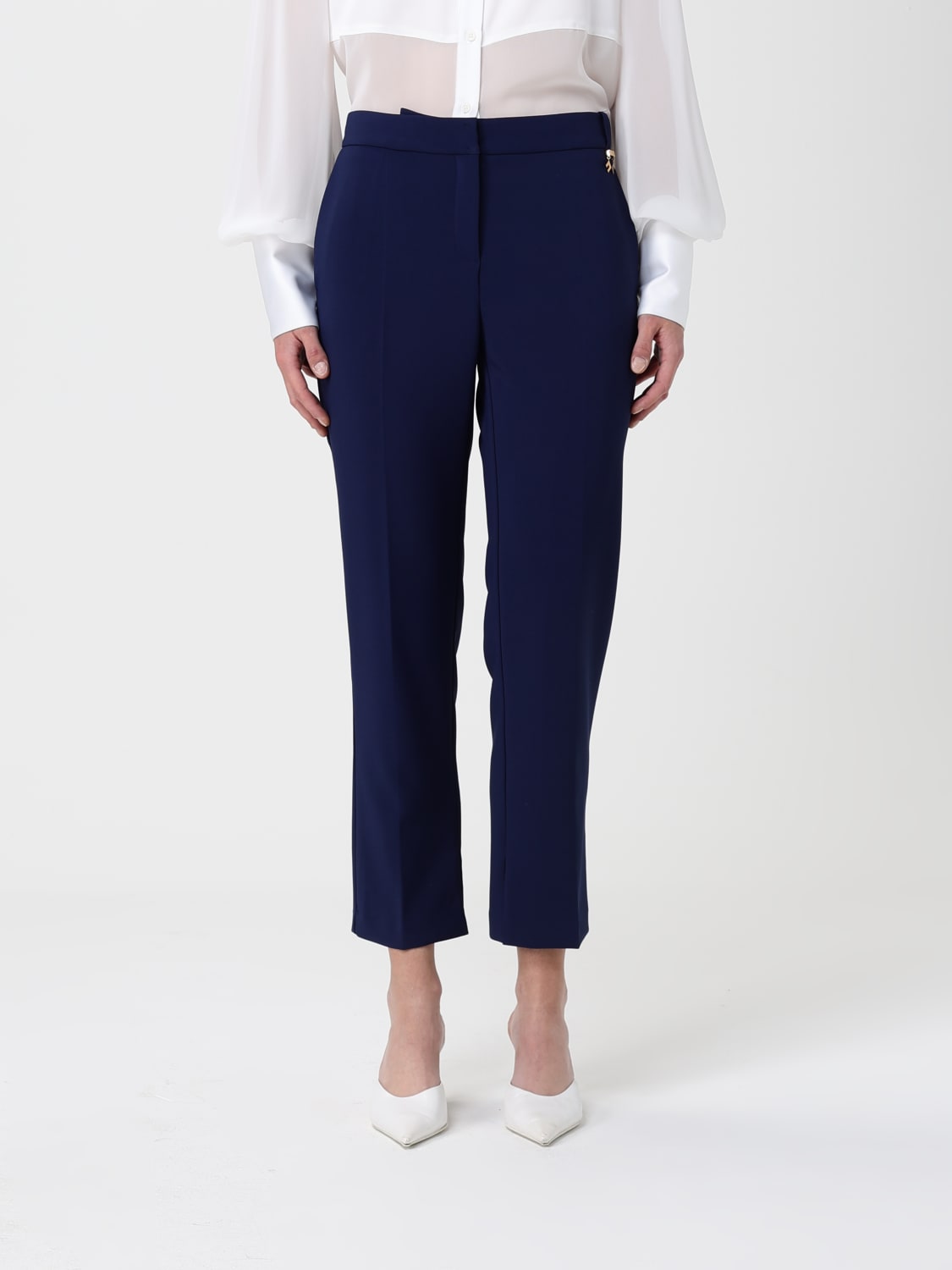 ELISABETTA FRANCHI PANTALONES: Pantalón mujer Elisabetta Franchi, Mar - Img 1